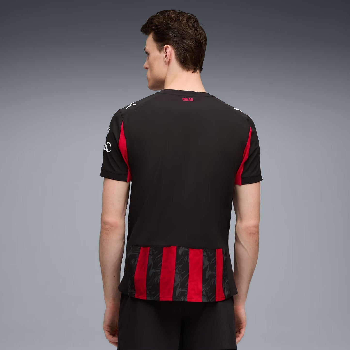 Puma AC Milan 25/26 Authentic Home Jersey (Red/Black)