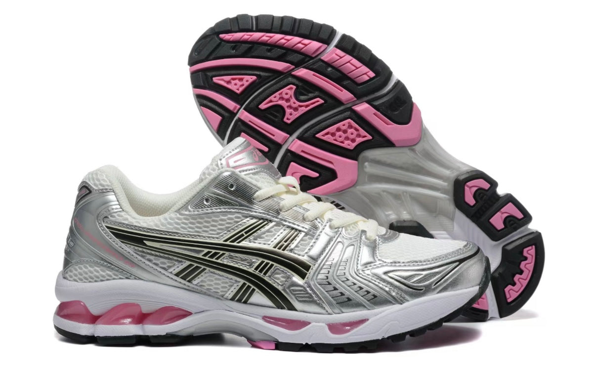 Gel-Kayano 14 – Gris Rose | Édition Femme & Lifestyle