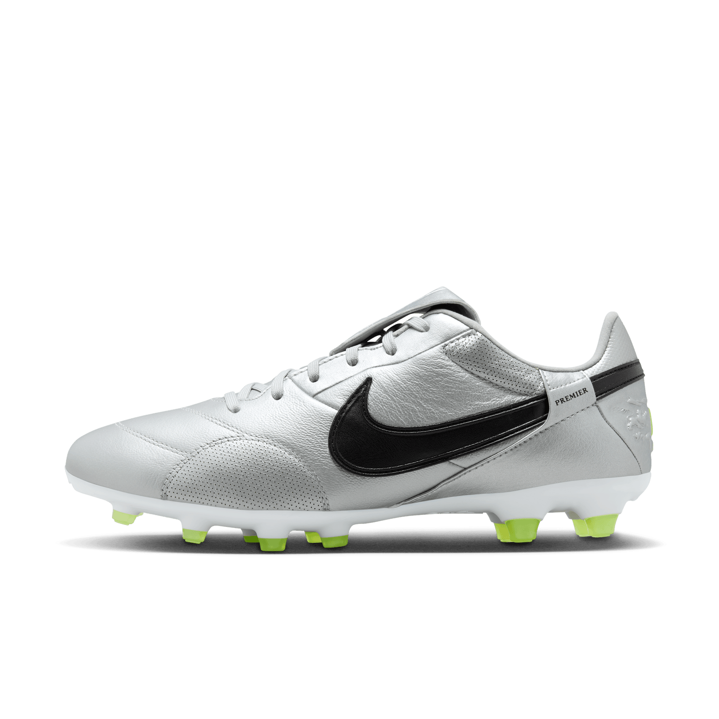 Nike Premier 3 FG-Metallic Silver/Black-Volt