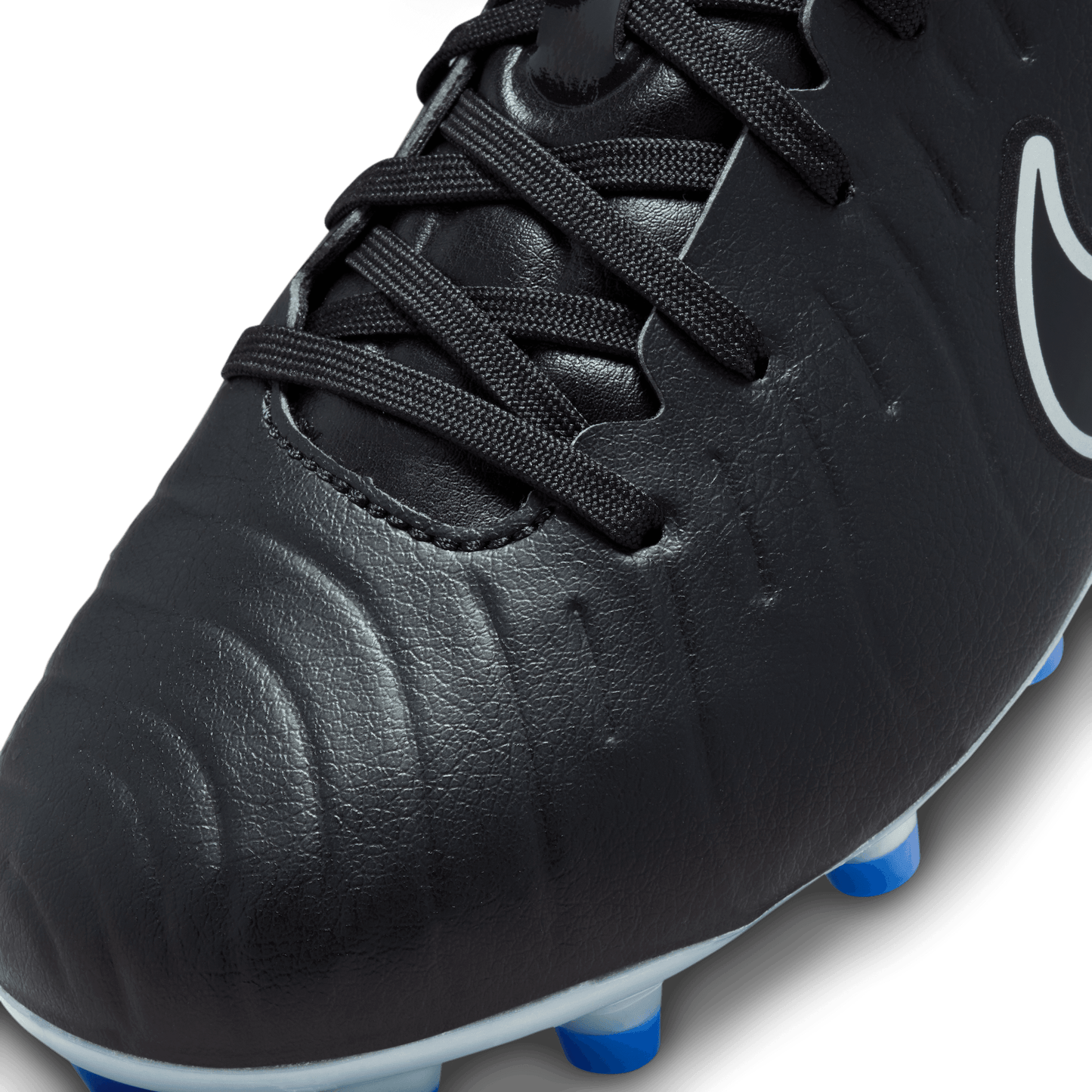 Nike Jr. Tiempo Legend 10 Academy FG-Black/Hyper Royal/Chrome