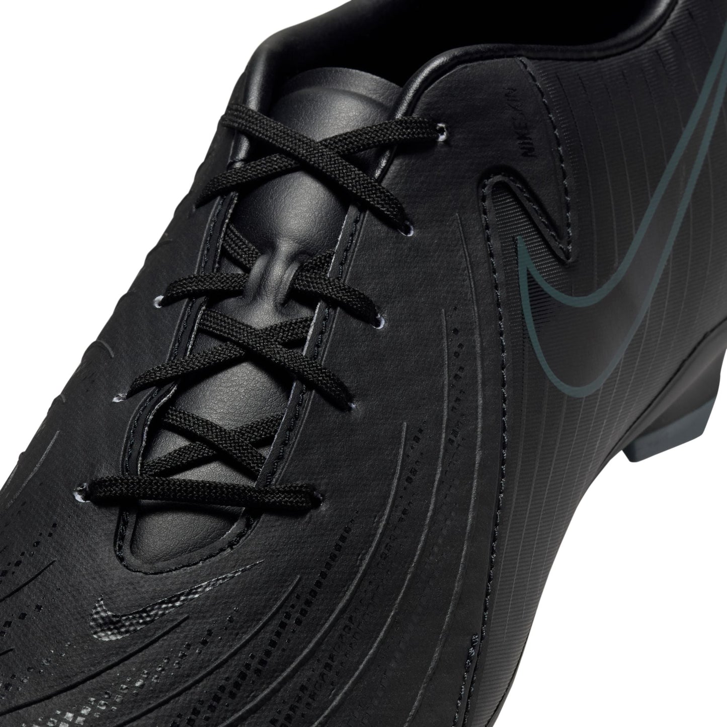 Nike Phantom GX 2 Academy FG Firm Ground Soccer Cleats- Black/Black