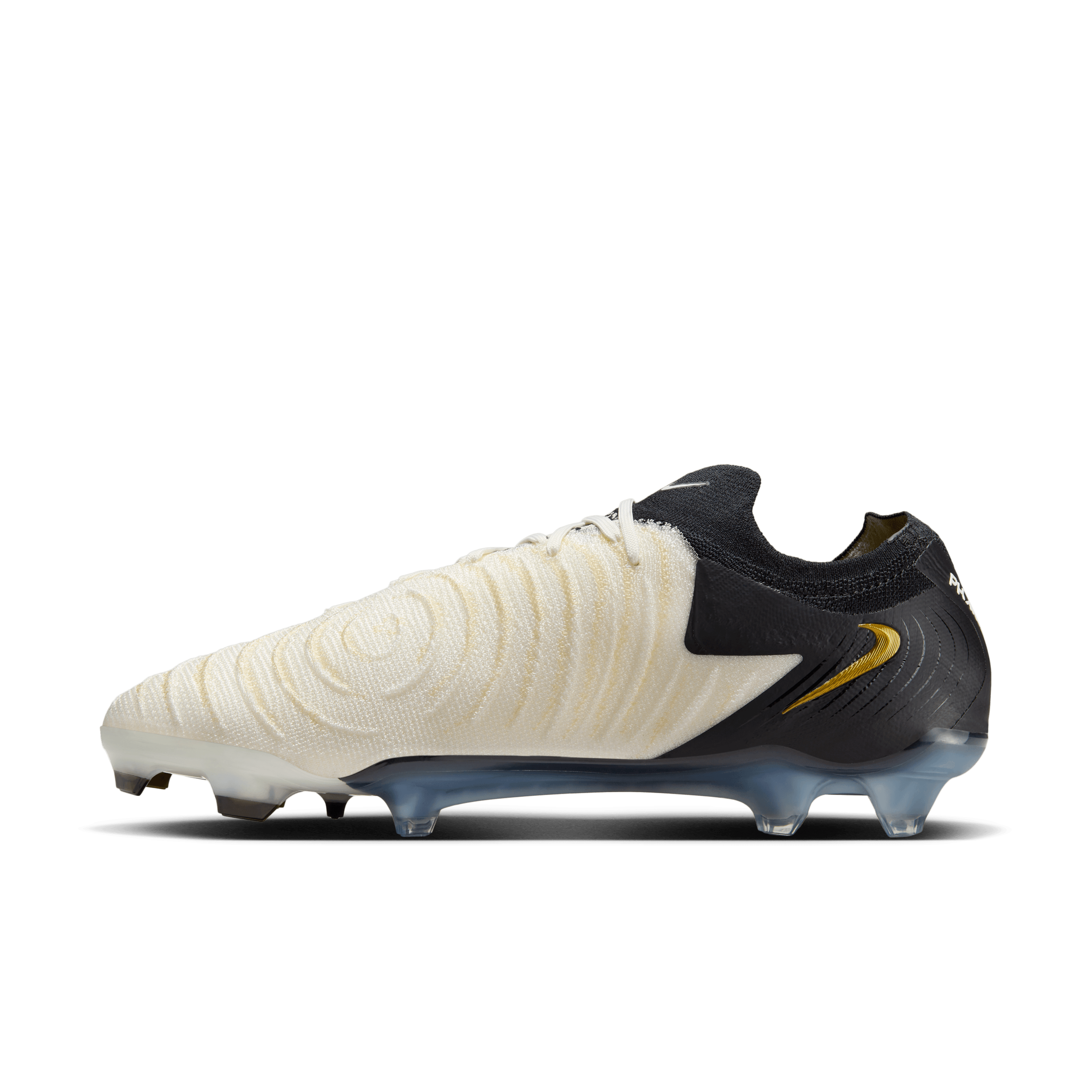 Nike Phantom GX 2 Elite FG-White/Black/Mtlc Gold Coin