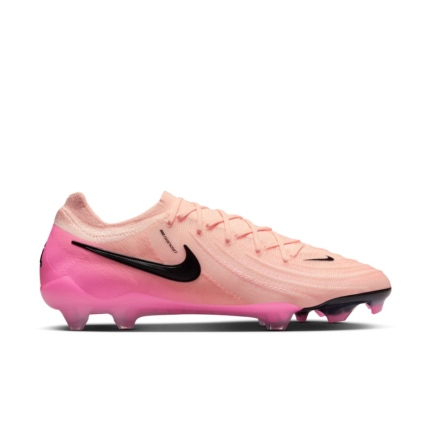 Nike Phantom GX 2 Elite FG Firm Ground Soccer Cleat - Crimson Tint/Black/ Pink Blast