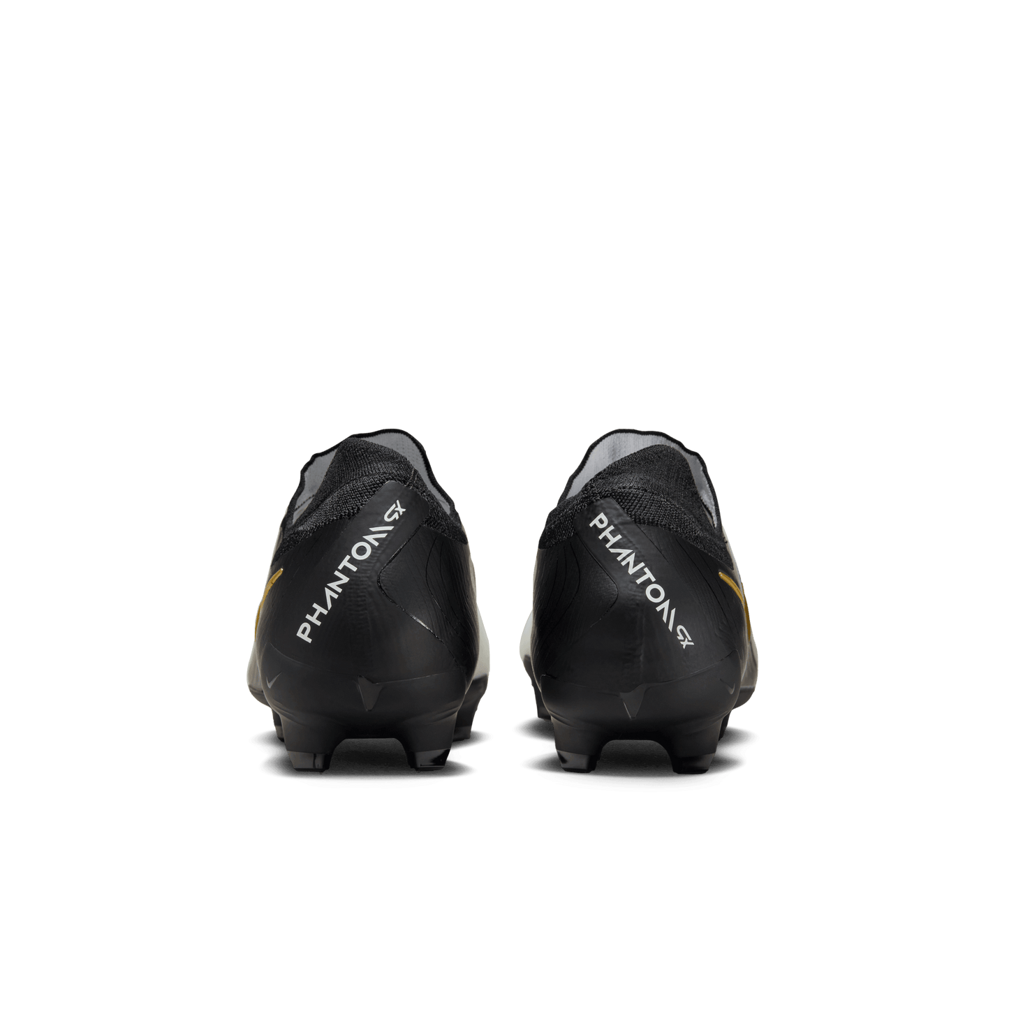Nike Phantom GX 2 Pro FG-White/Black-Mtlc Gold Coin