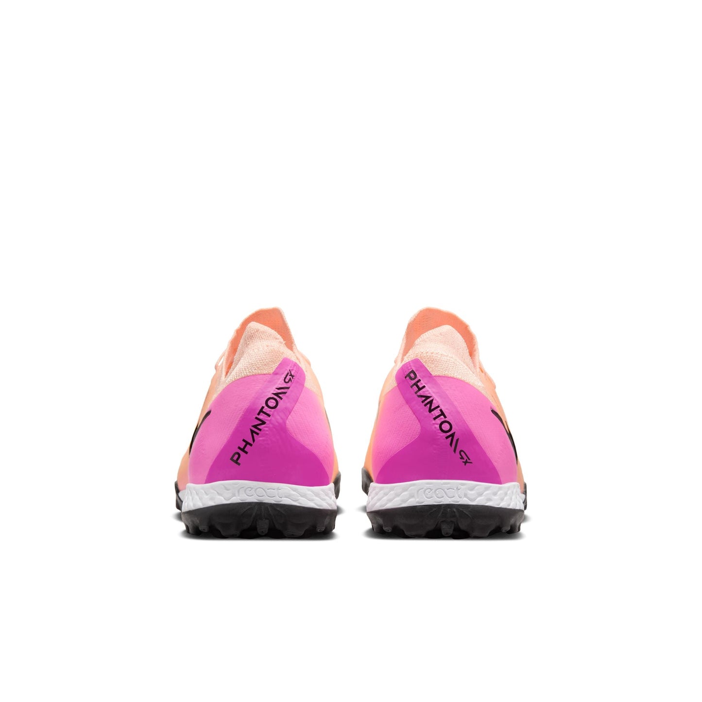 Nike Phantom GX II Pro TF Turf Soccer Cleats -Crimson Tint/Black-Pink Blast