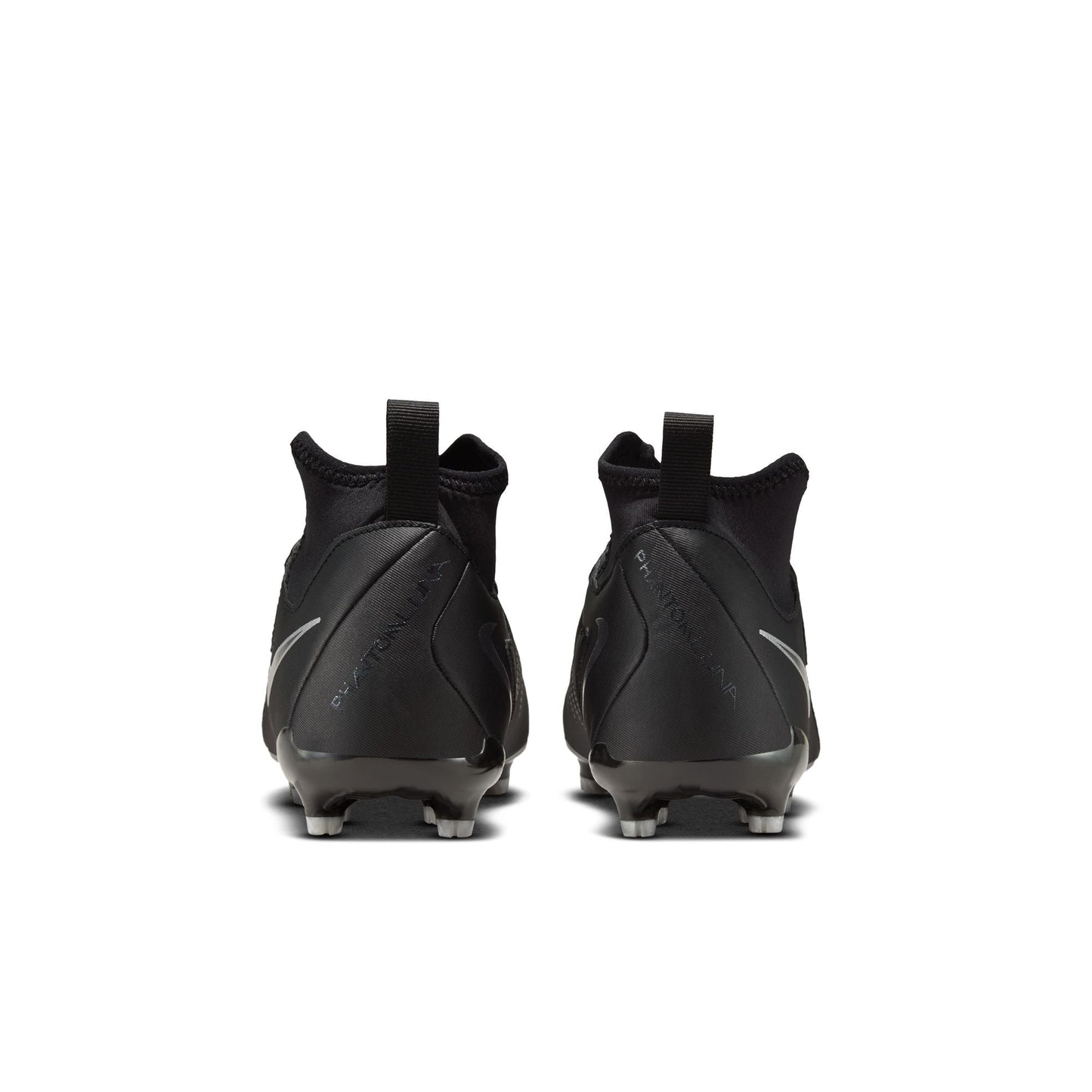 Nike Junior Phantom Luna II Academy FG/MG Soccer Cleat - Black/Black