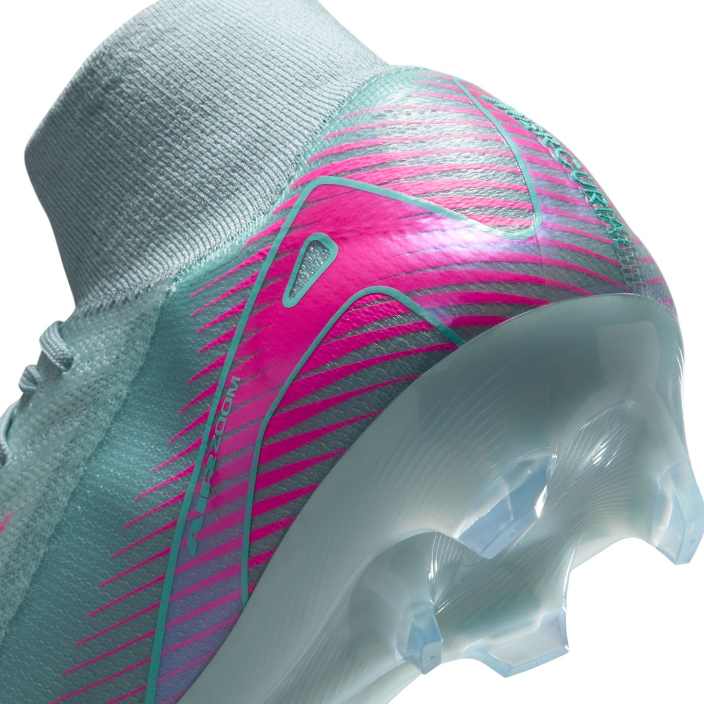 Nike Air Zoom Mercurial Superfly 10 Elite FG Firm Ground Soccer Cleat -Ocean Cube/Pink Blast