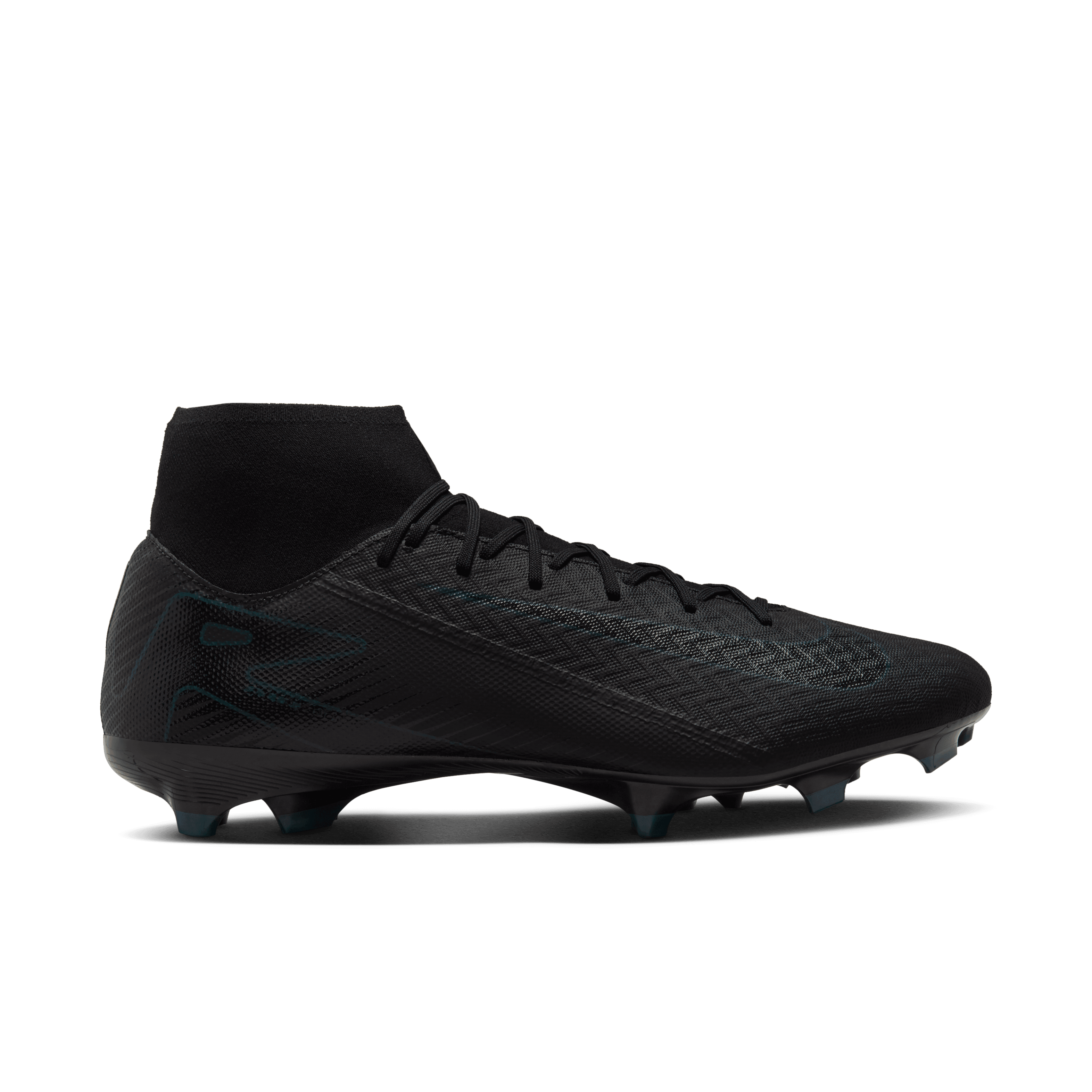 Nike Mercurial Superfly 10 Academy FG (Y)- Black/Black-Deep Jungle