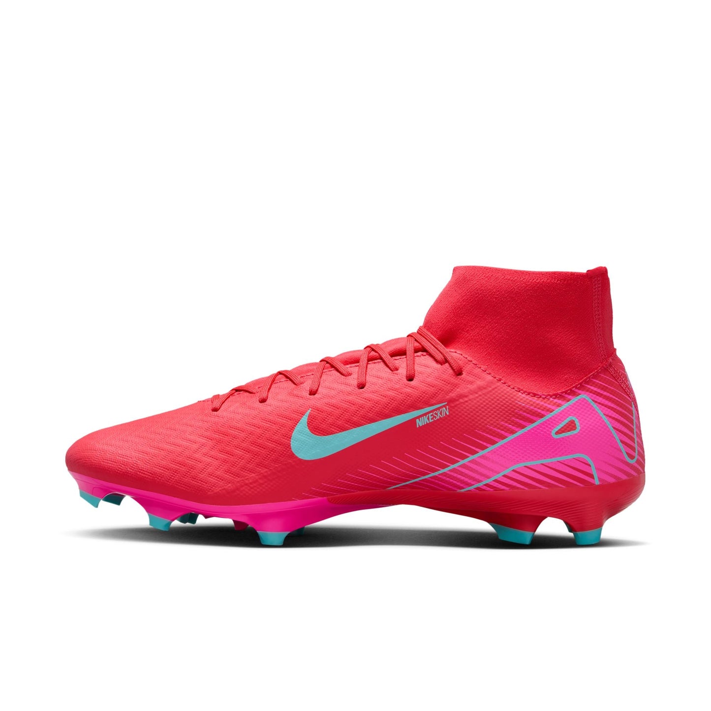 Nike Air Zoom Mercurial Superfly 10 Academy FG Firm Ground Soccer Cleats - Glow/Aurora Green