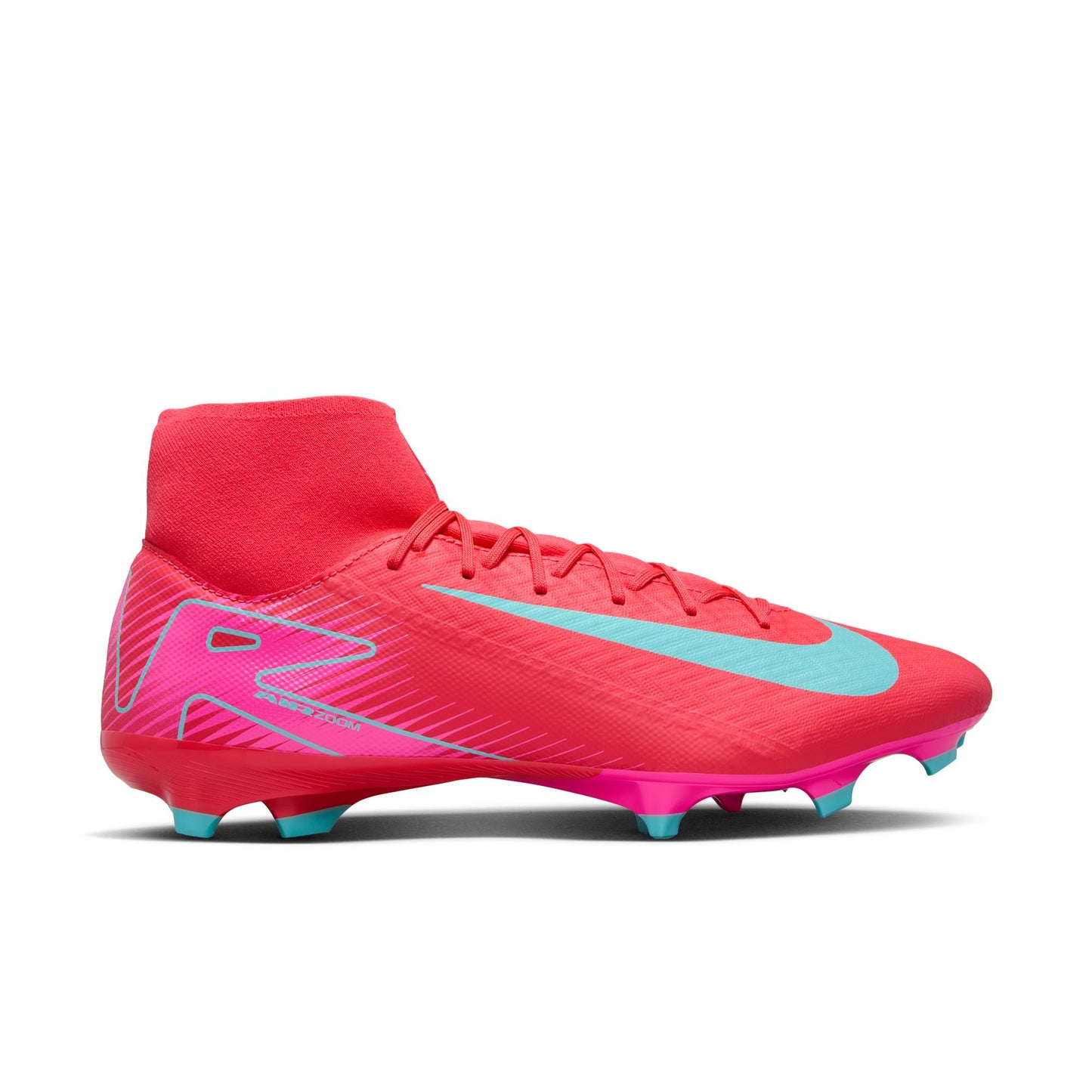 Nike Air Zoom Mercurial Superfly 10 Academy FG Firm Ground Soccer Cleats - Glow/Aurora Green