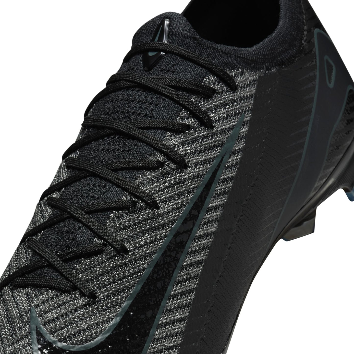 Nike Mercurial Vapor 16 Elite FG Firm Ground Soccer Cleats- Black/Black-Deep Jungle