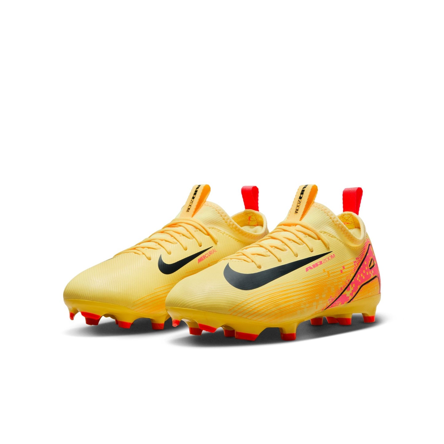 Nike Jr. Mercurial Vapor 16 Academy KM FG Firm Ground Soccer Cleats- LT Laser Orange/Armory Navy