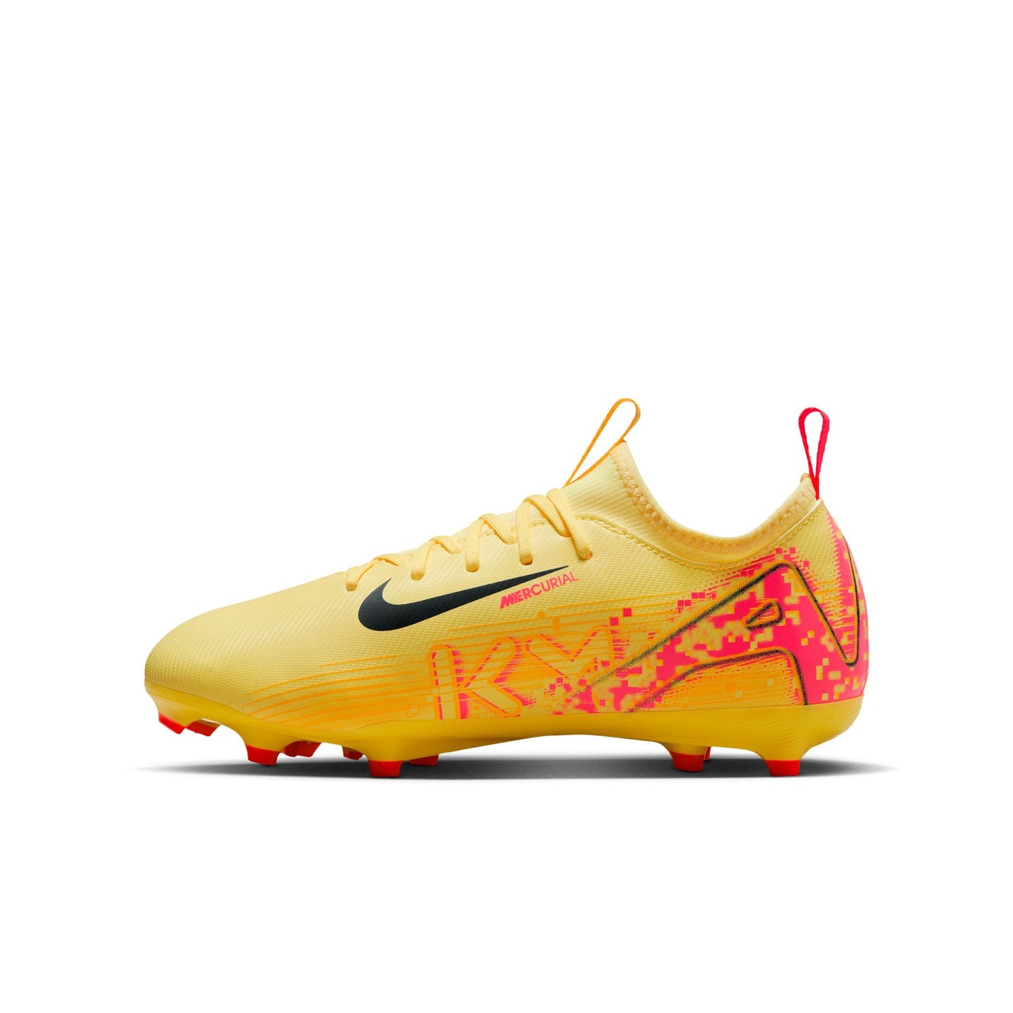 Nike Jr. Mercurial Vapor 16 Academy KM FG Firm Ground Soccer Cleats- LT Laser Orange/Armory Navy