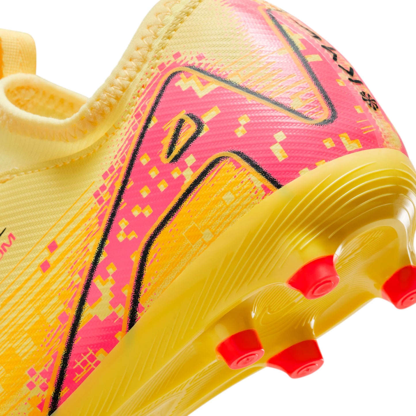 Nike Jr. Mercurial Vapor 16 Academy KM FG Firm Ground Soccer Cleats- LT Laser Orange/Armory Navy