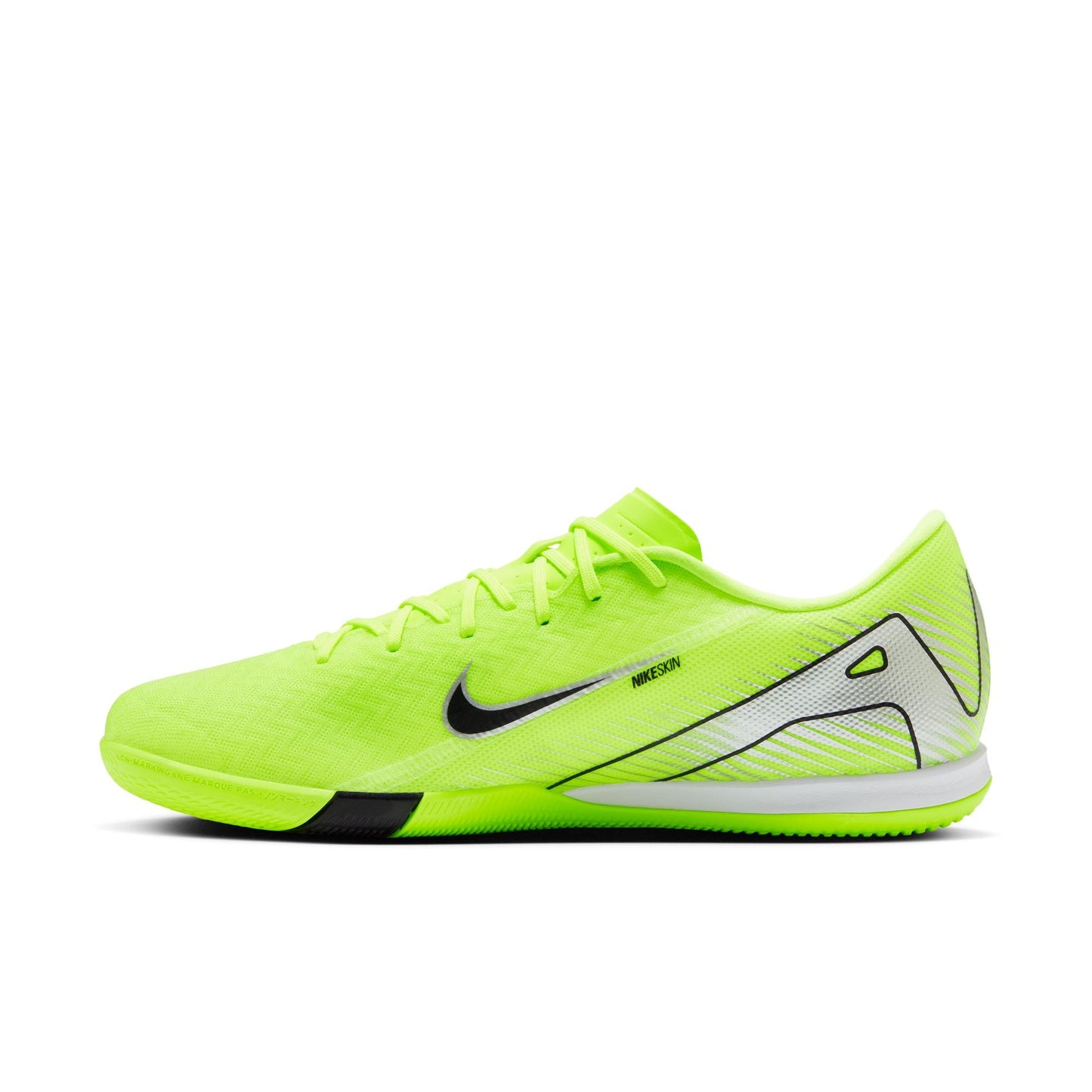 Nike Air Zoom Mercurial Vapor 16 Academy IC Indoor Soccer Shoes - Volt/Black