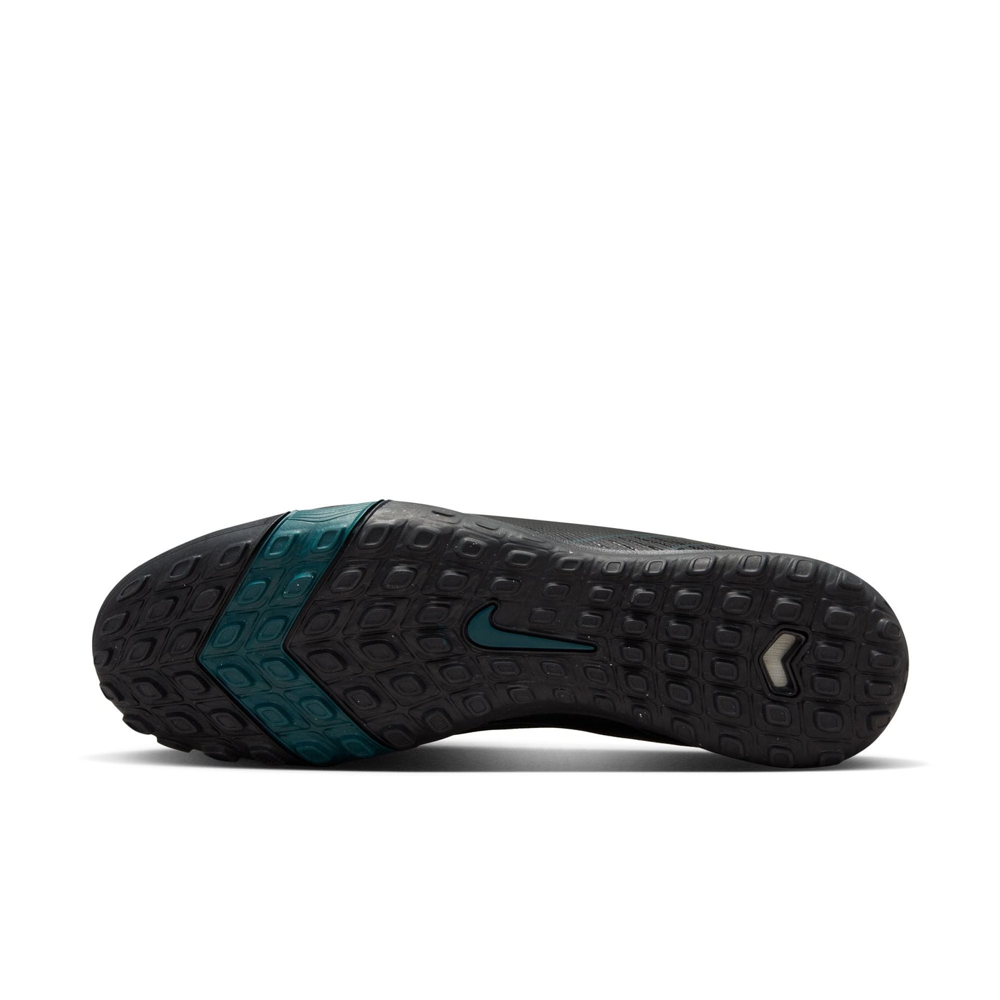 Nike Air Zoom Mercurial Vapor 16 Academy TF Turf Soccer Cleats - Black/Black-Deep Jungle