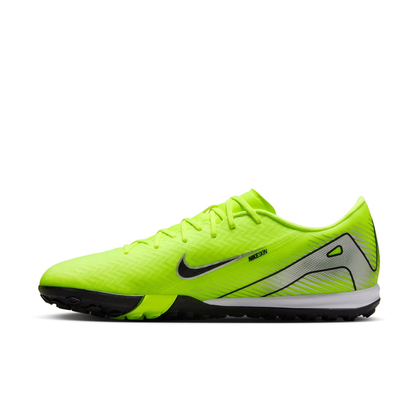 Nike Air Zoom Mercurial Vapor 16 Academy TF Turf Soccer Cleats- Volt/Black