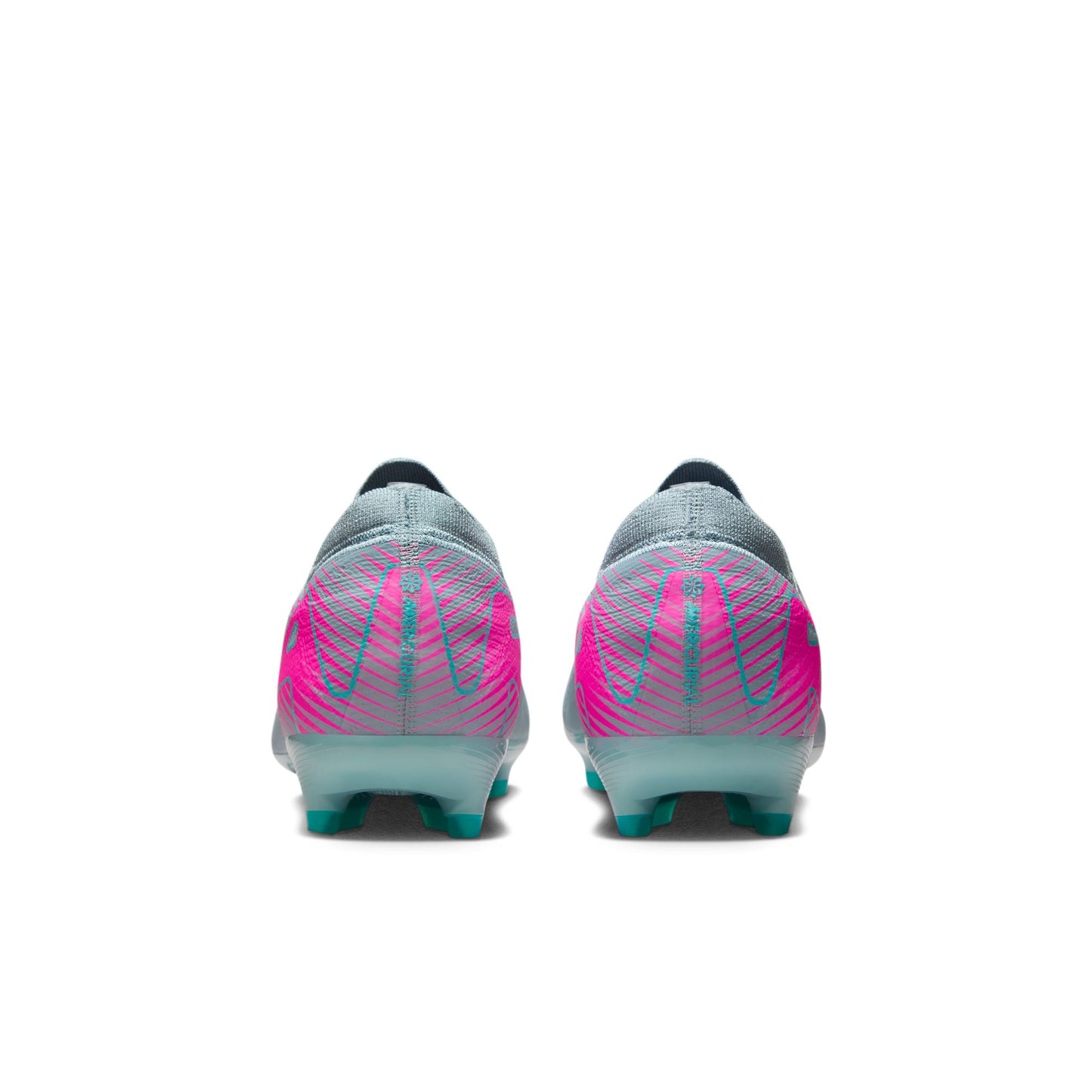 Nike Air Zoom Mercurial Vapor 16 Pro AG Artificial Ground Soccer Cleats- Ocean Cube/Pink Blast
