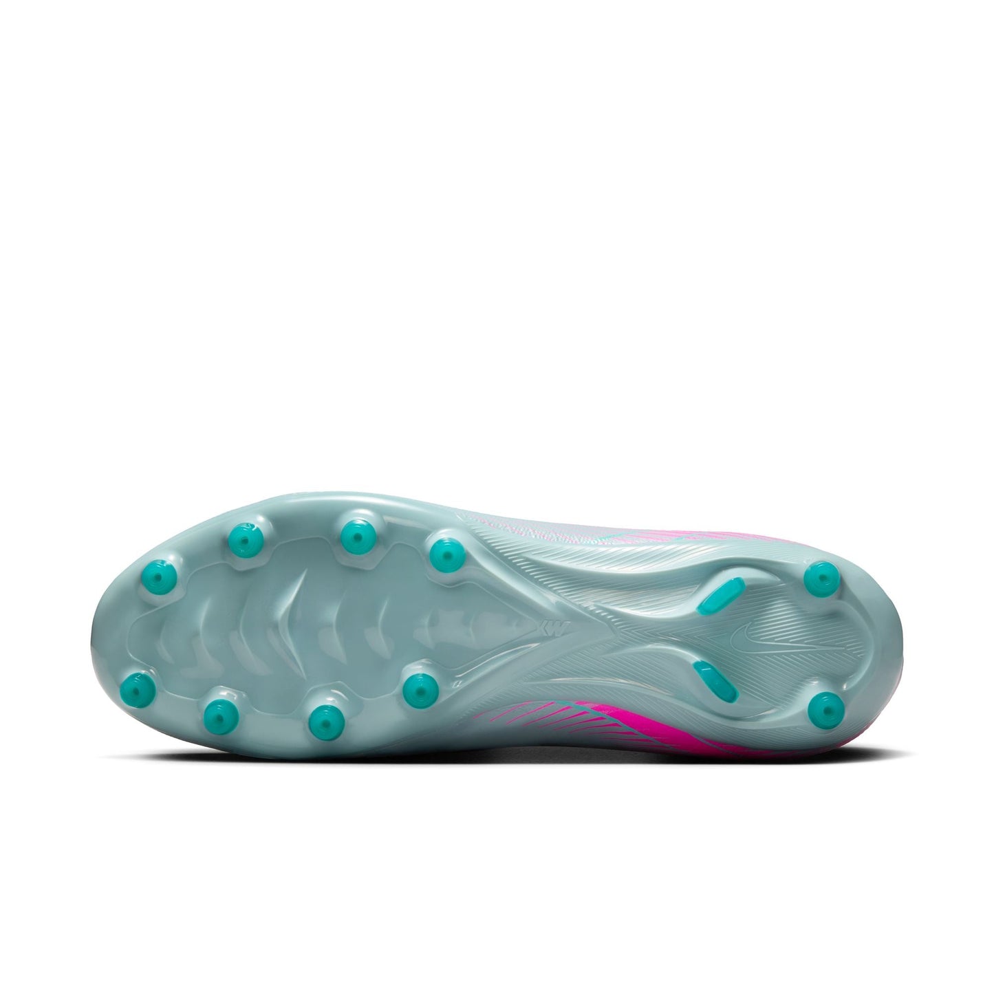 Nike Air Zoom Mercurial Vapor 16 Pro AG Artificial Ground Soccer Cleats- Ocean Cube/Pink Blast