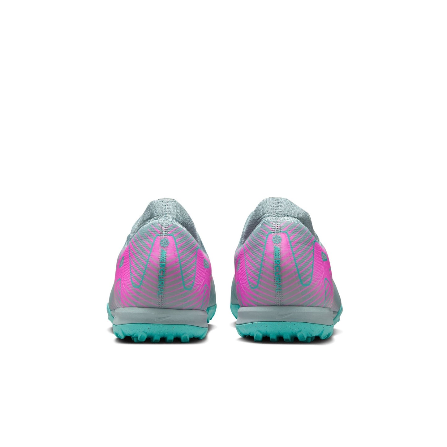 Nike Air Zoom Mercurial Vapor 16 Pro TF Turf Soccer Cleat - Ocean Cube/Pink Blast
