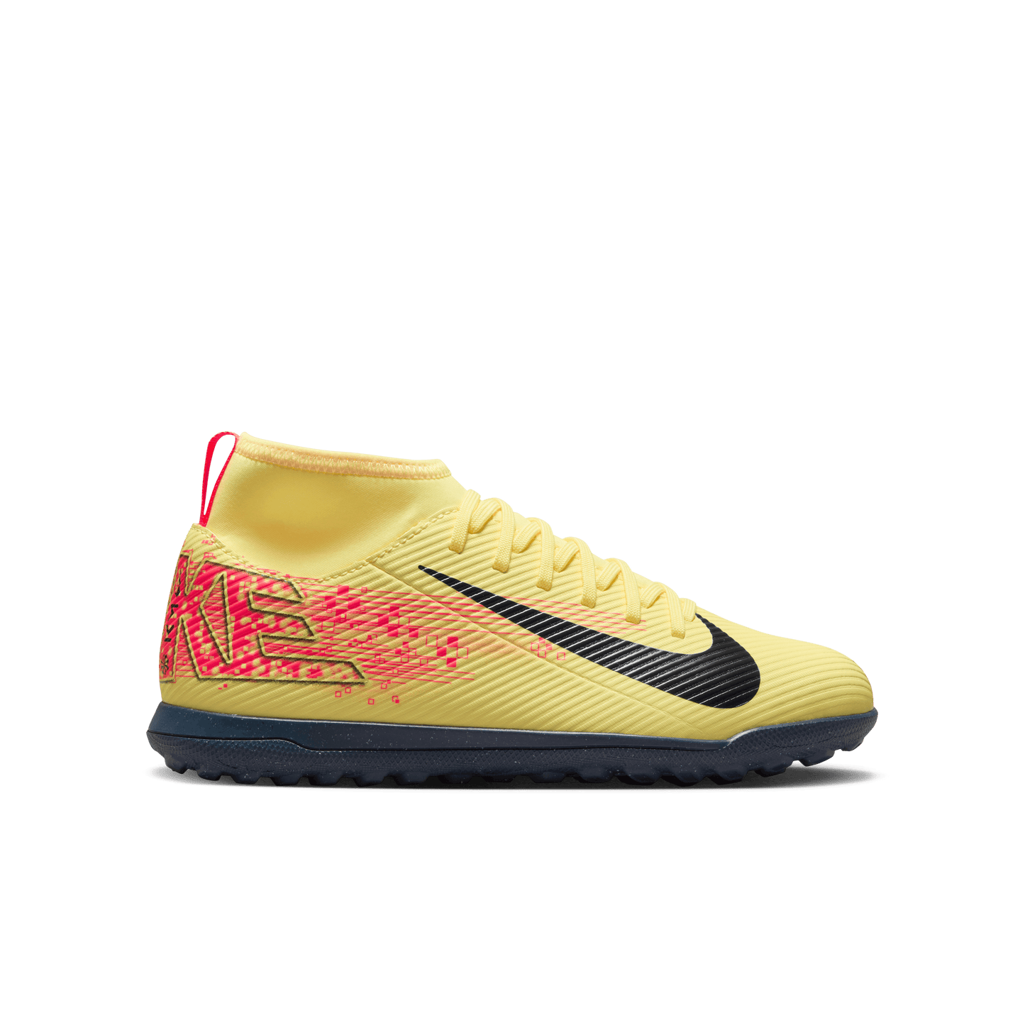 Nike Jr. Mercurial Superfly 10 Club "Kylian Mbappé" TF - Lt Laser Orange/Armory Navy