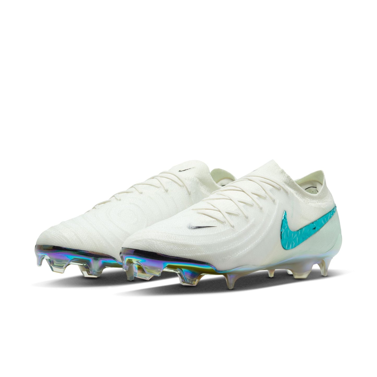 Nike Phantom GX 2 Elite LV8 FG Firm Ground Soccer Cleats- White/Multi-Color