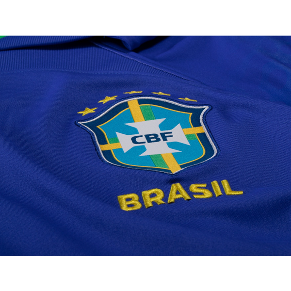 Nike Brazil Richarlison Away Jersey 22/23 (Paramount Blue/Green Spark)