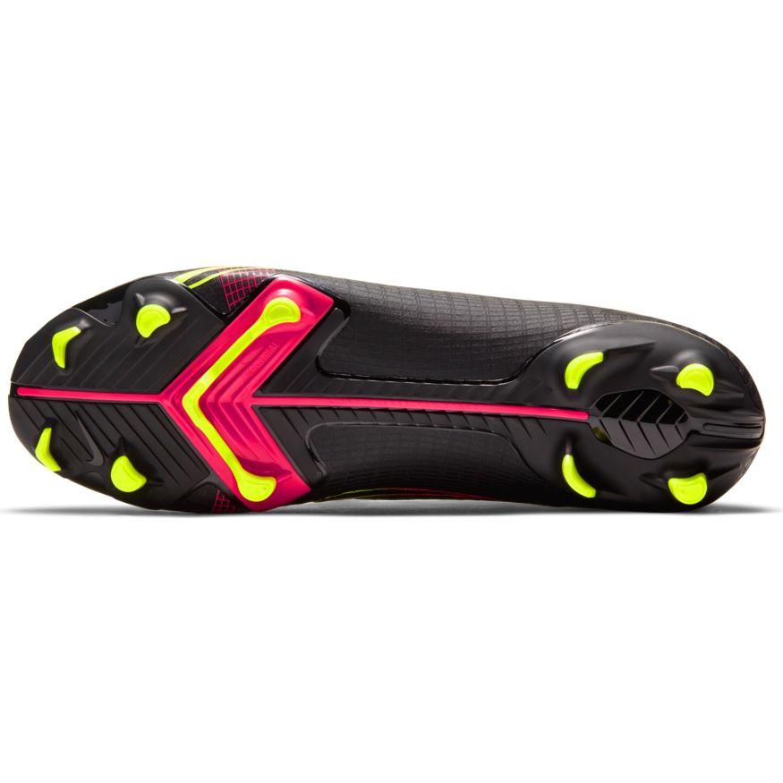 Nike Mercurial Vapor 14 Academy FG/MG - Black/Cyber/Off Noir/Rage Green/Siren Red