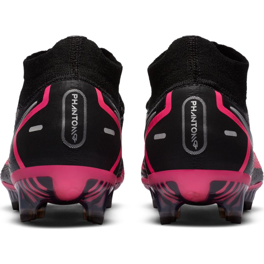 Nike Phantom GT Elite Dynamic Fit FG- BLACK/METALLIC SILVER/PINK BLAST