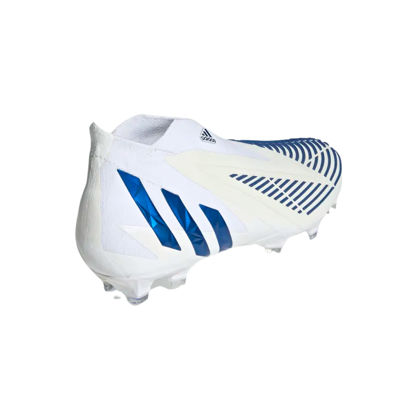 Adidas Predator Edge+ FG -Cloud White/Hi-Res Blue
