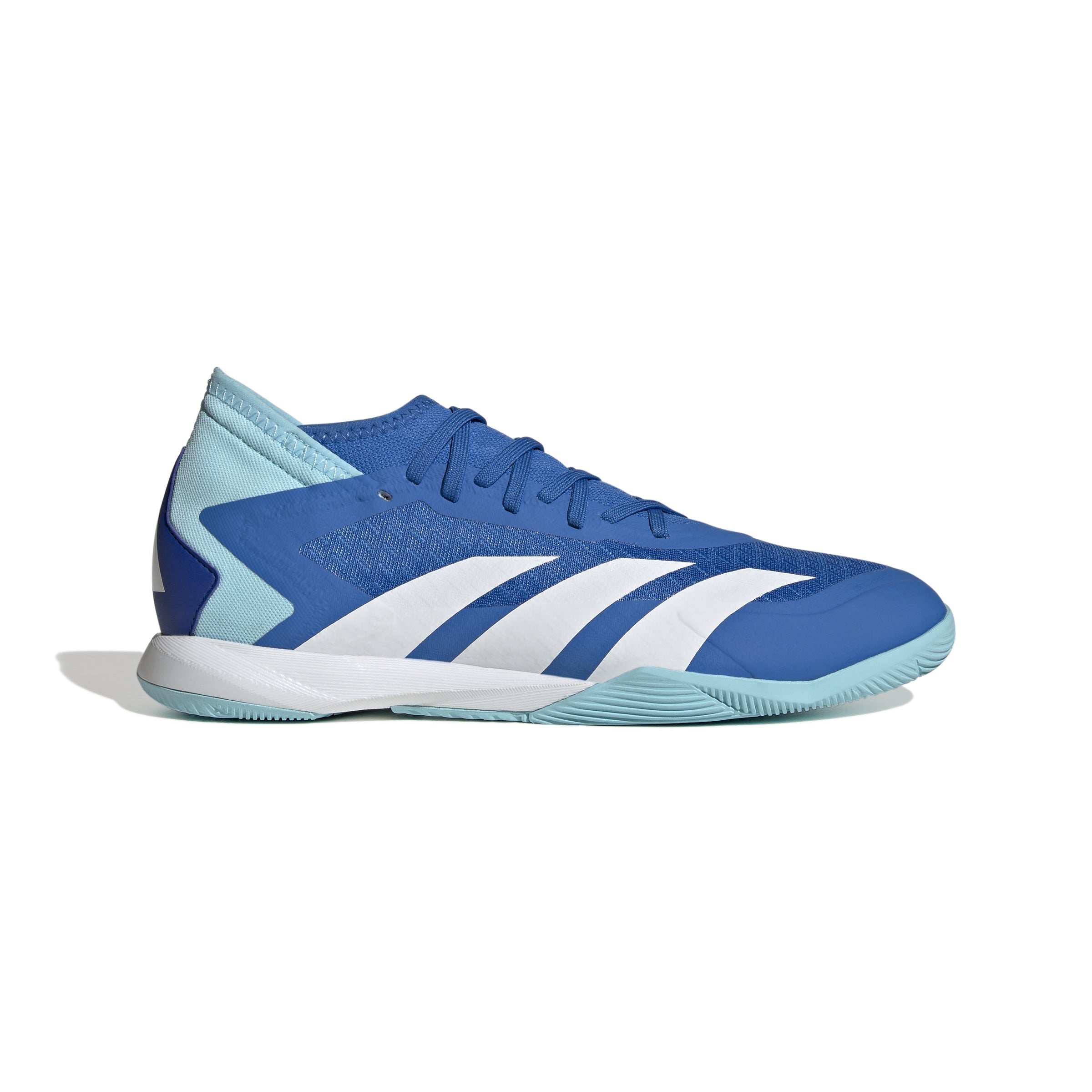 blue adidas indoor soccer shoes