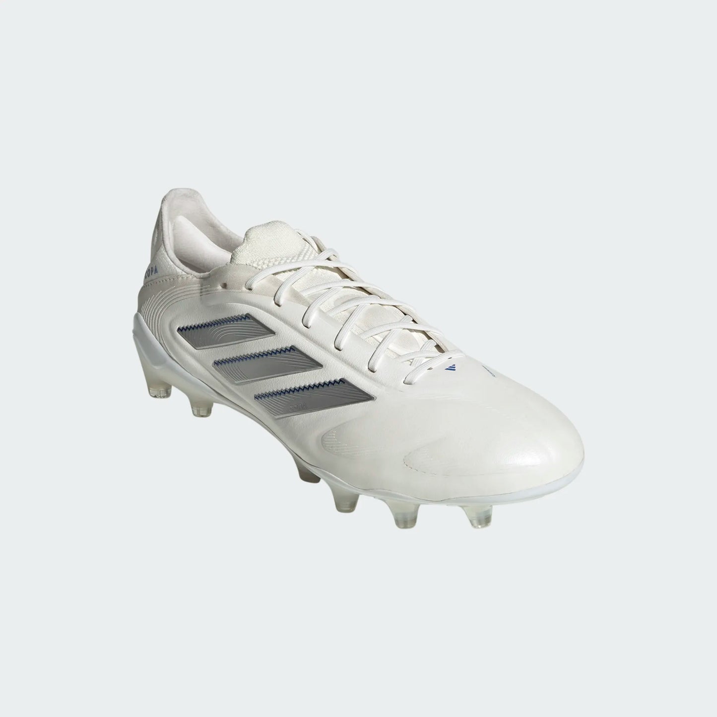 Adidas Copa Pure III Elite FG-White/Silver/Royal Blue