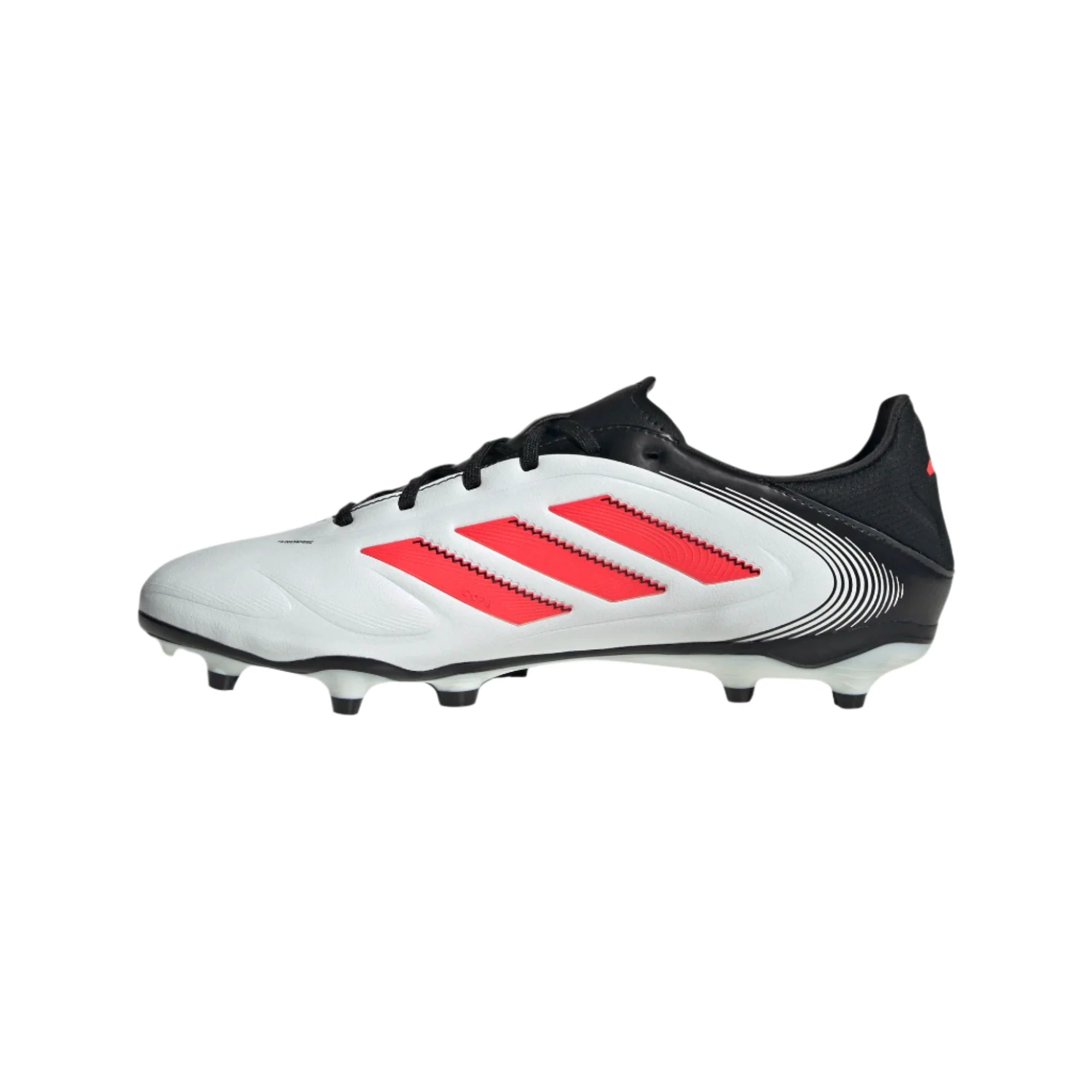 Adidas Copa Pure III League FG/MG-White/Lucid Red/Black