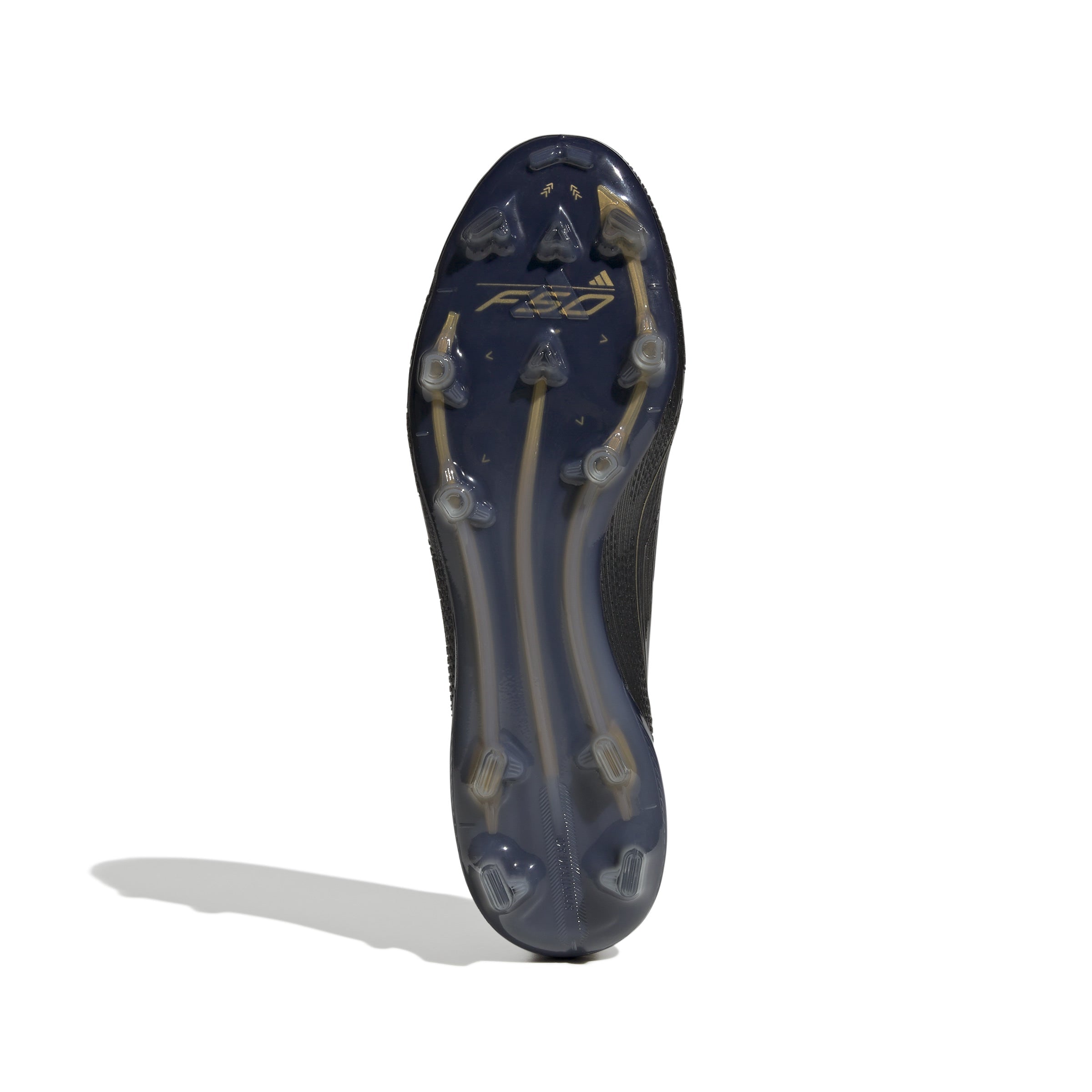 adidas F50 Elite Laceless FG- Core Black / Iron Metallic / Gold Metallic