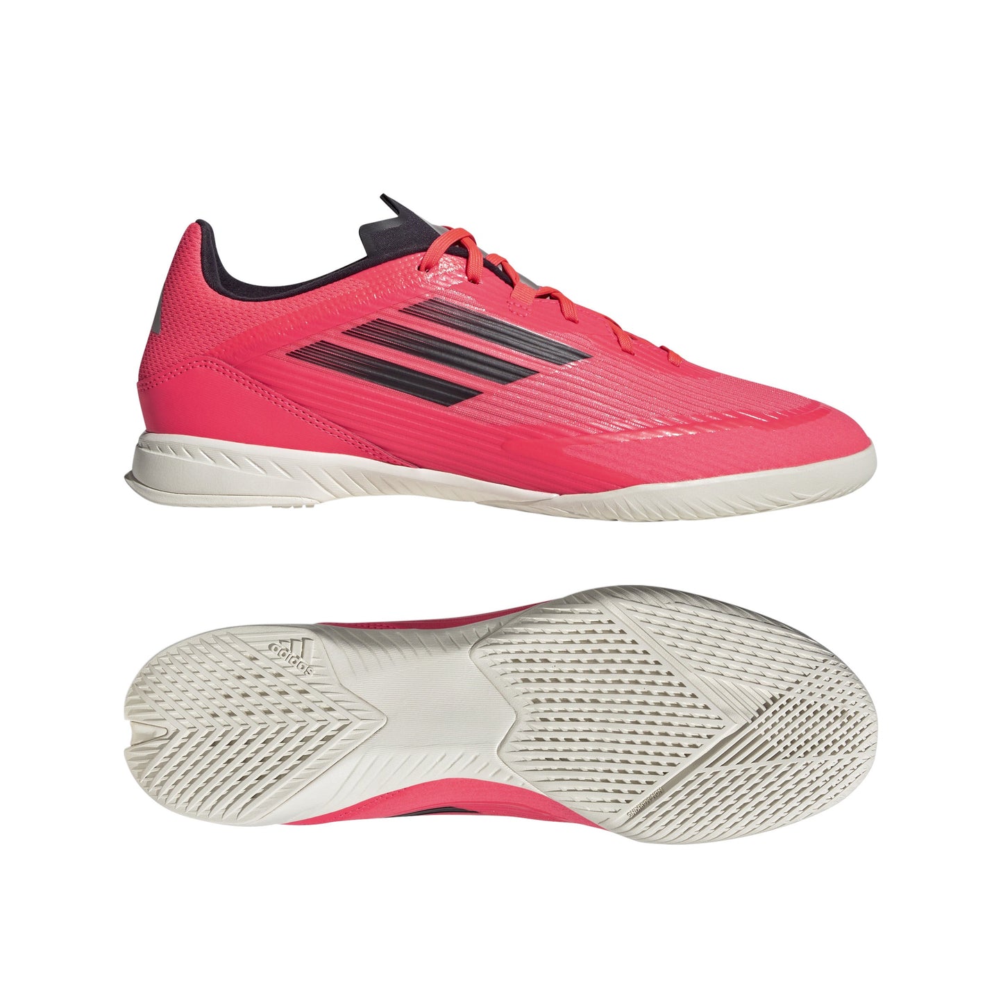 adidas F50 League IN Turbo/ Aurora Black/ Platinum Metallic