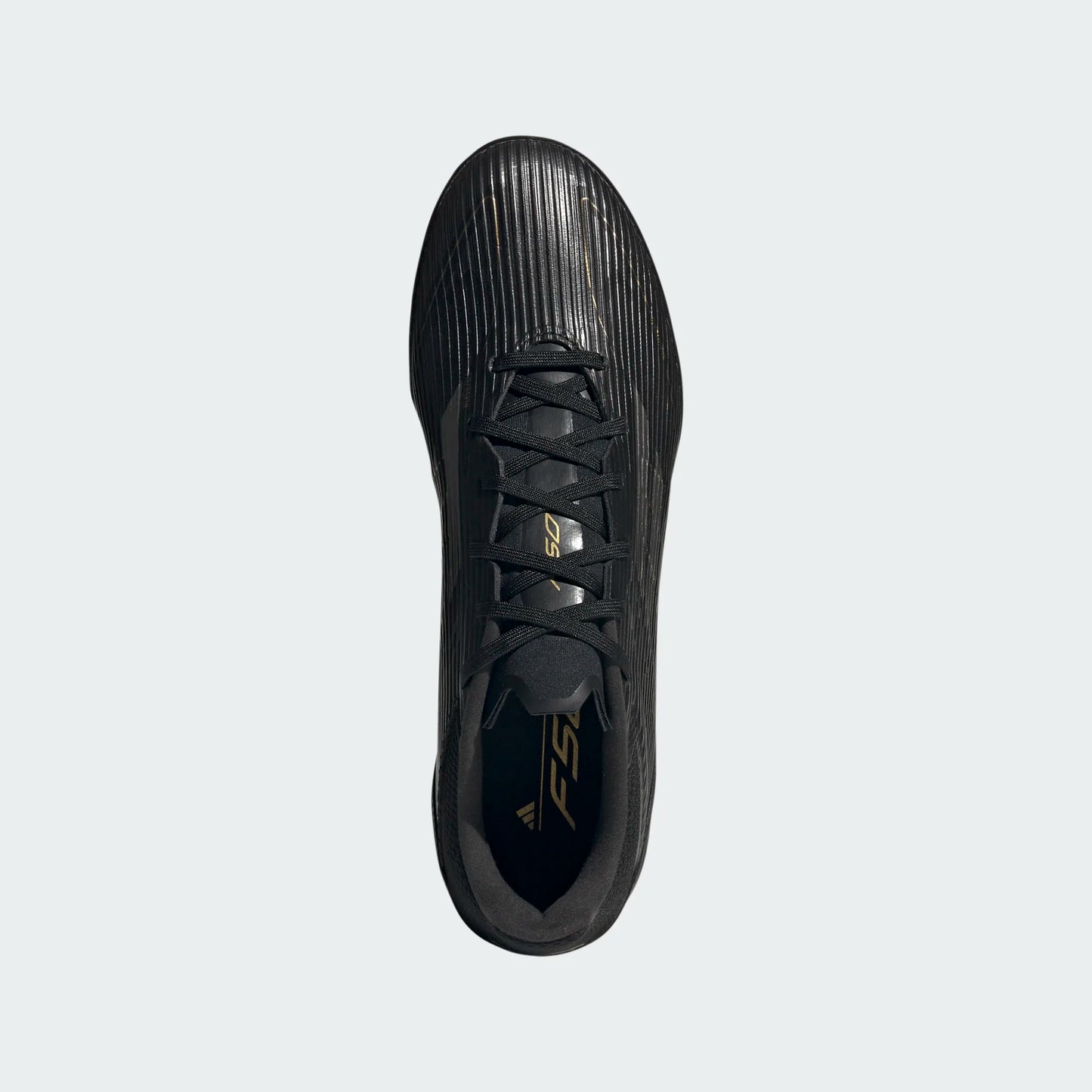 adidas F50 League TF Cloud Black/Iron Metallic/Gold Metallic