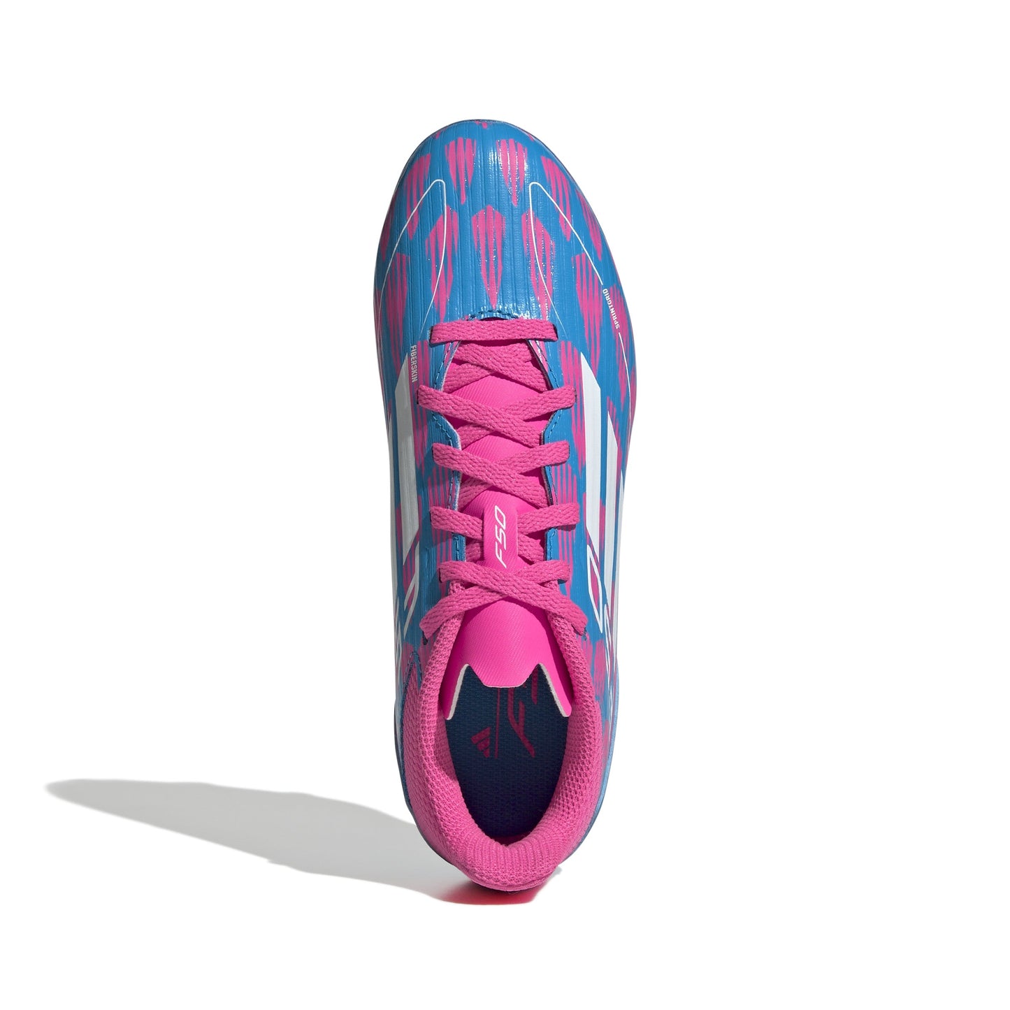 adidas J F50 League FG - Solar Blue/ White/ Solar Pink