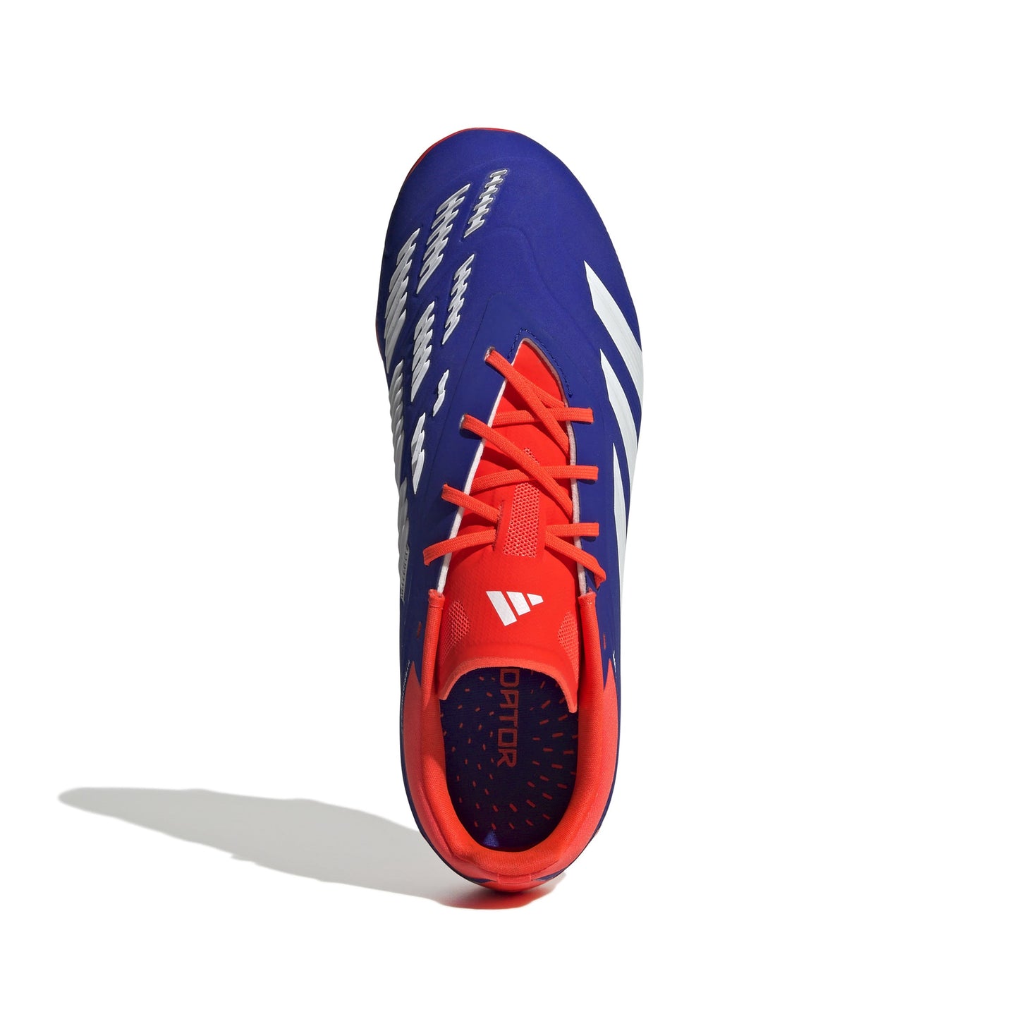 adidas Predator Elite FG Junior Firm Ground Soccer Cleat - Lucid Blue/ White /Solar Red