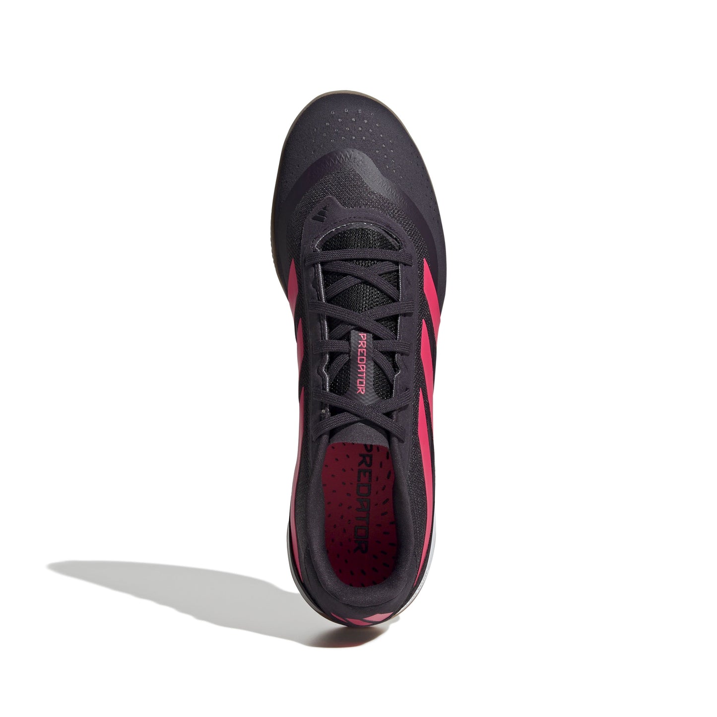 adidas Predator League Low IN Indoor Soccer Shoe - Aurora Black/ Turbo/ GUM 3