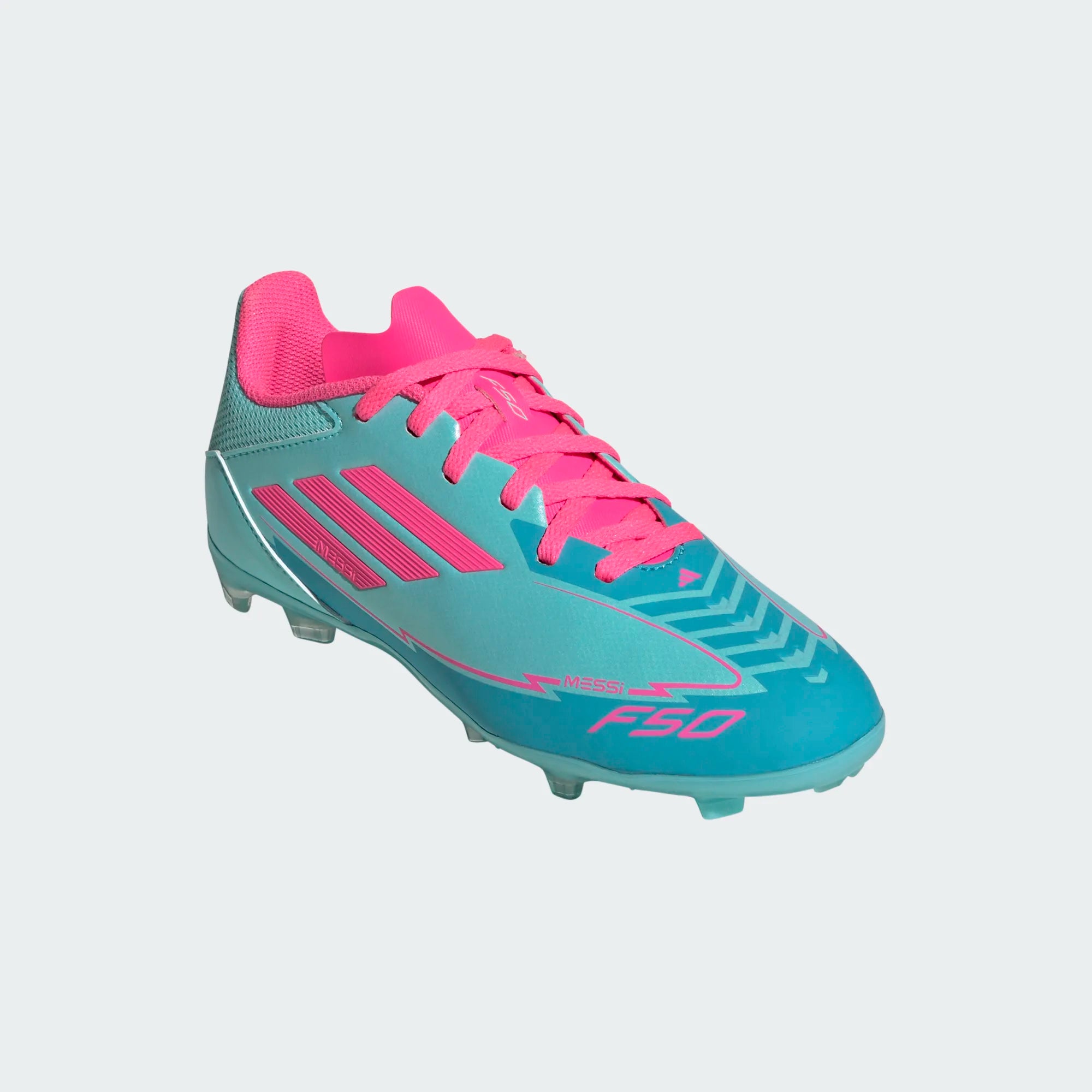Adidas JR Messi F50 League FG/MG -Aqua/Lucid Pink