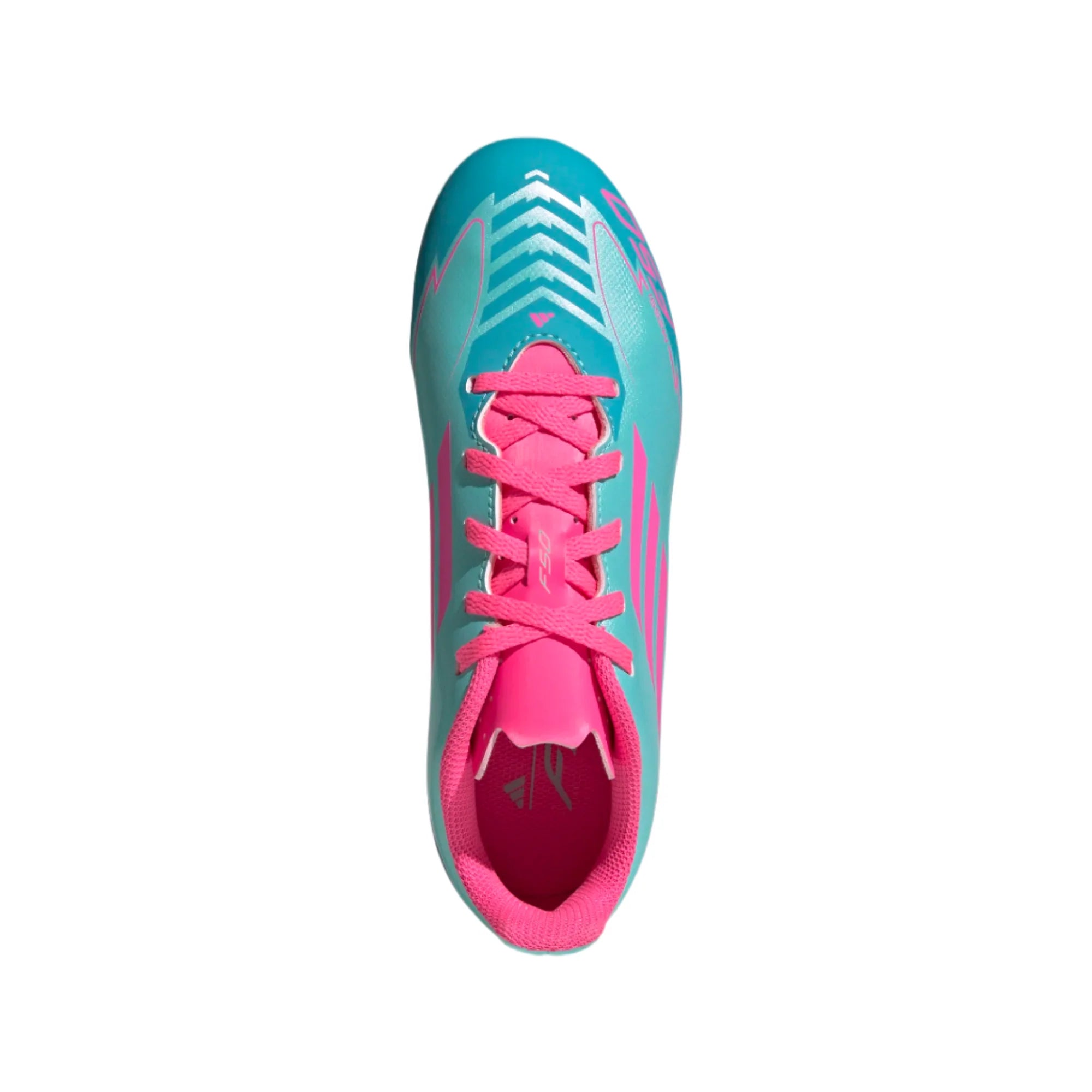 Adidas JR Messi F50 Club FXG FG/MG-Aqua/Lucid Pink