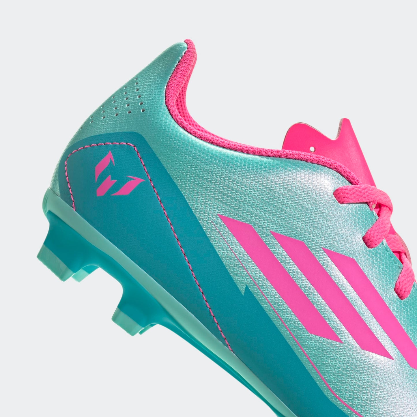 Adidas JR Messi F50 Club FXG FG/MG-Aqua/Lucid Pink