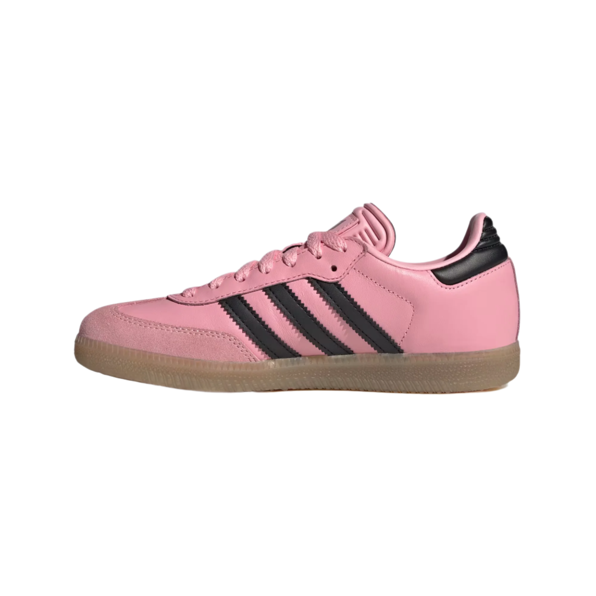 ADIDAS JR MESSI SAMBA SHOES- Light Pink/Black