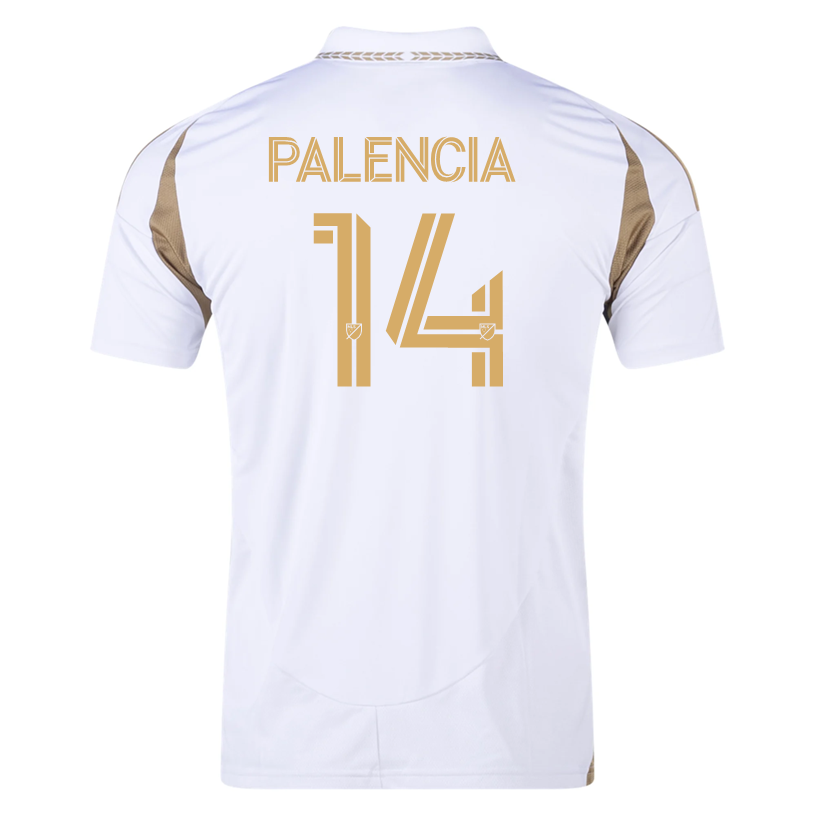 adidas Sergi Palencia LAFC Away Jersey 25/26 (White/Gold)