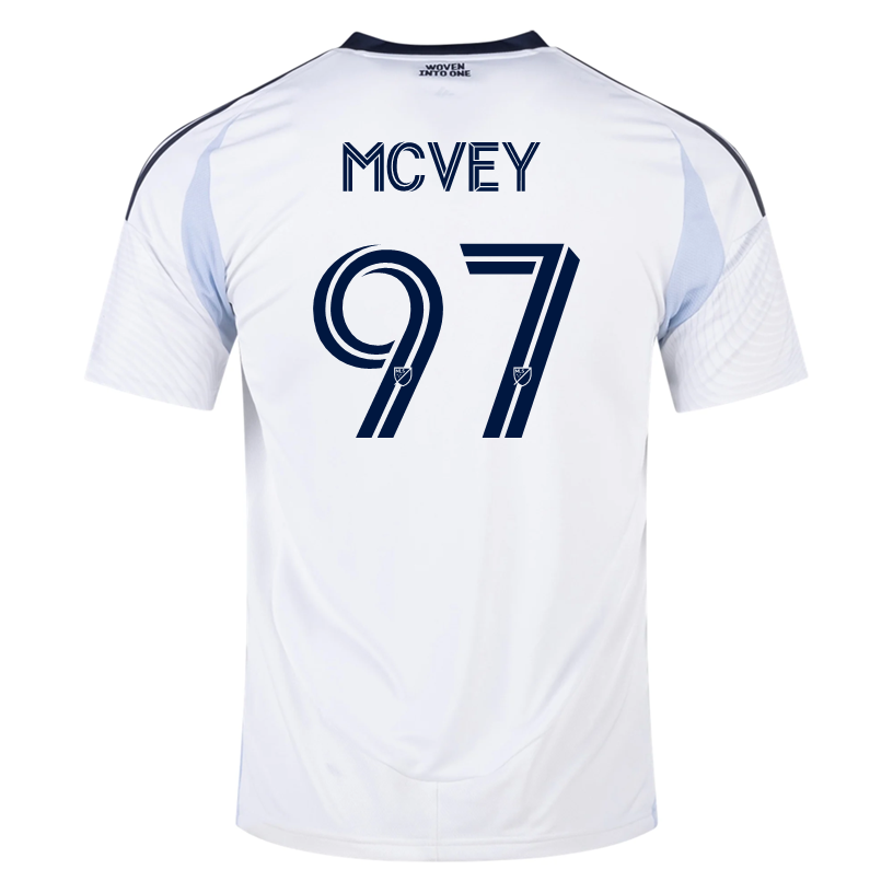adidas Chris McVey San Diego FC Away Jersey 25/26 (White)