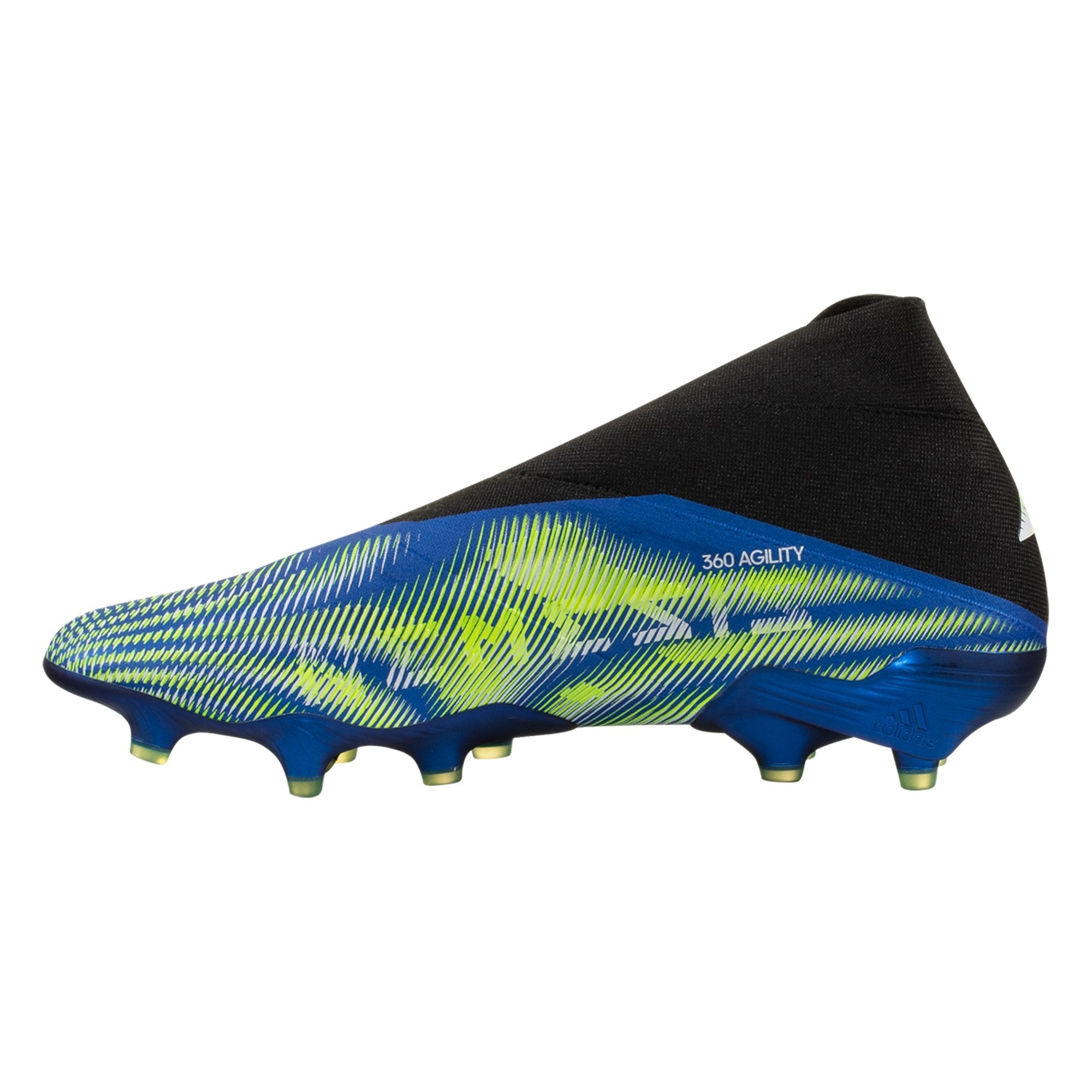 adidas Nemeziz+ FG Firm Ground Soccer Cleat - Team Royal Blue/White/Solar Yellow