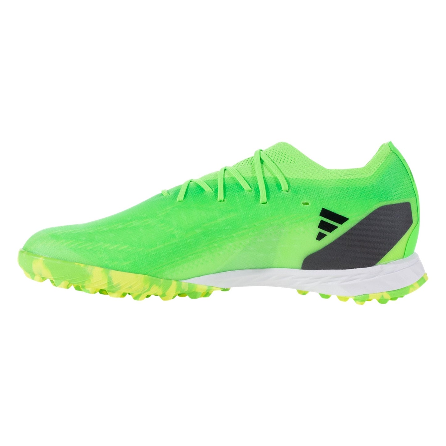 adidas X Speedportal.1 TF Artificial Turf Soccer Shoe - Solar Green/Core Black/Solar Yellow