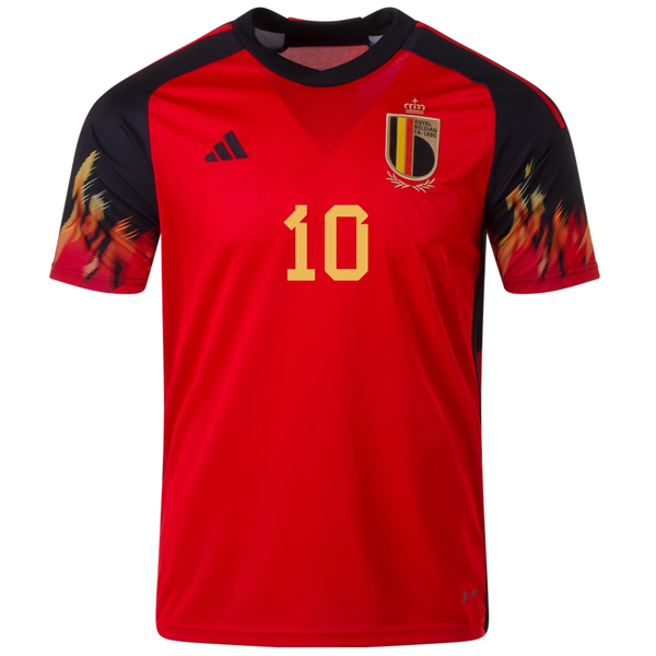 adidas Belgium Eden Hazard Home Jersey 22/23 (Red/Black)
