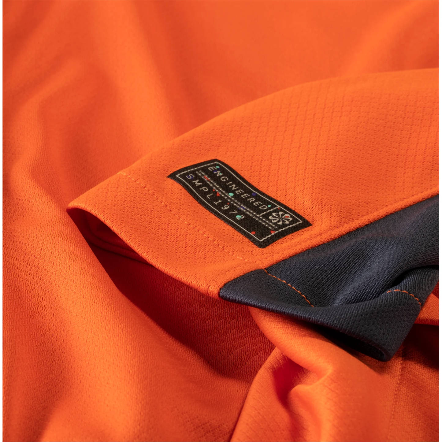 Nike Inter Milan Stefano Sensi Third Jersey w/ Champions League Patches 23/24 (Safety Orange/Thunder Blue)