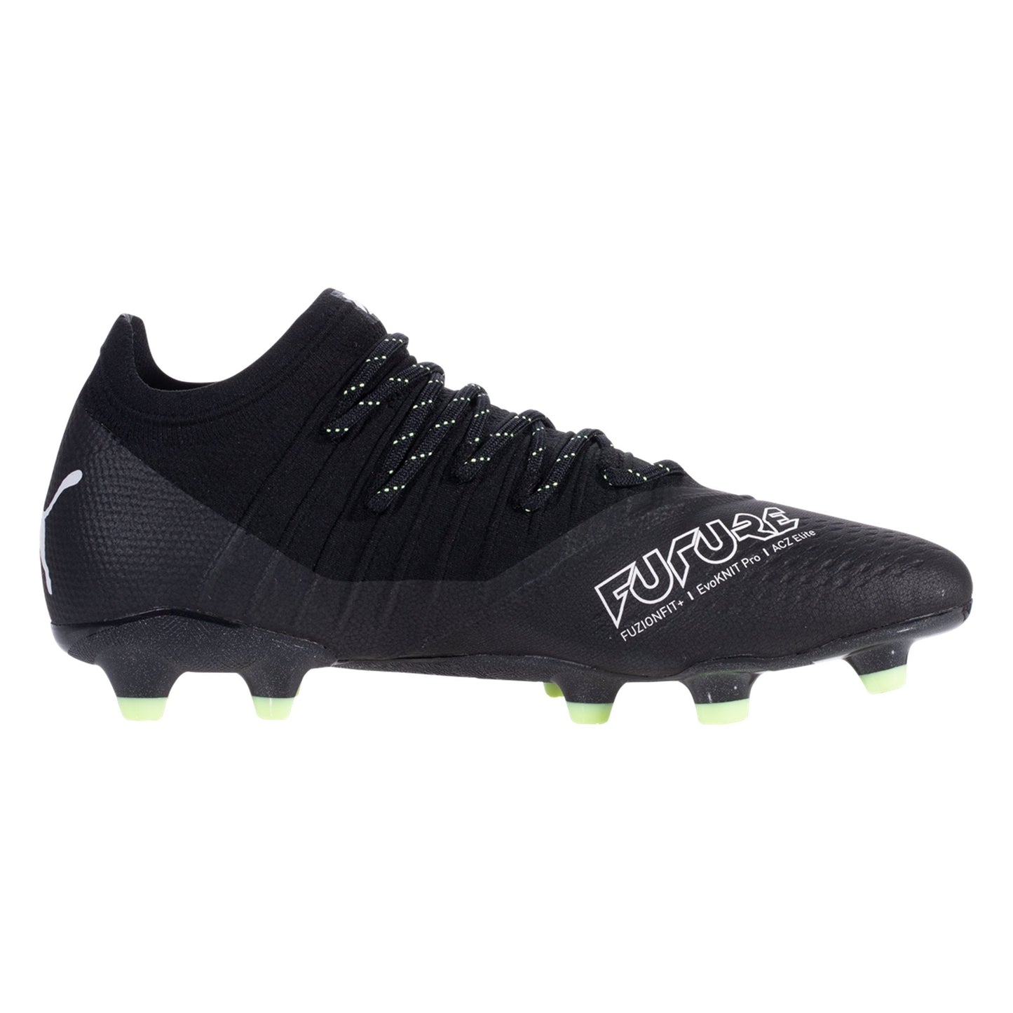 Puma Future 1.3 FG/AG Soccer Cleat Black/White/Fizzy Light